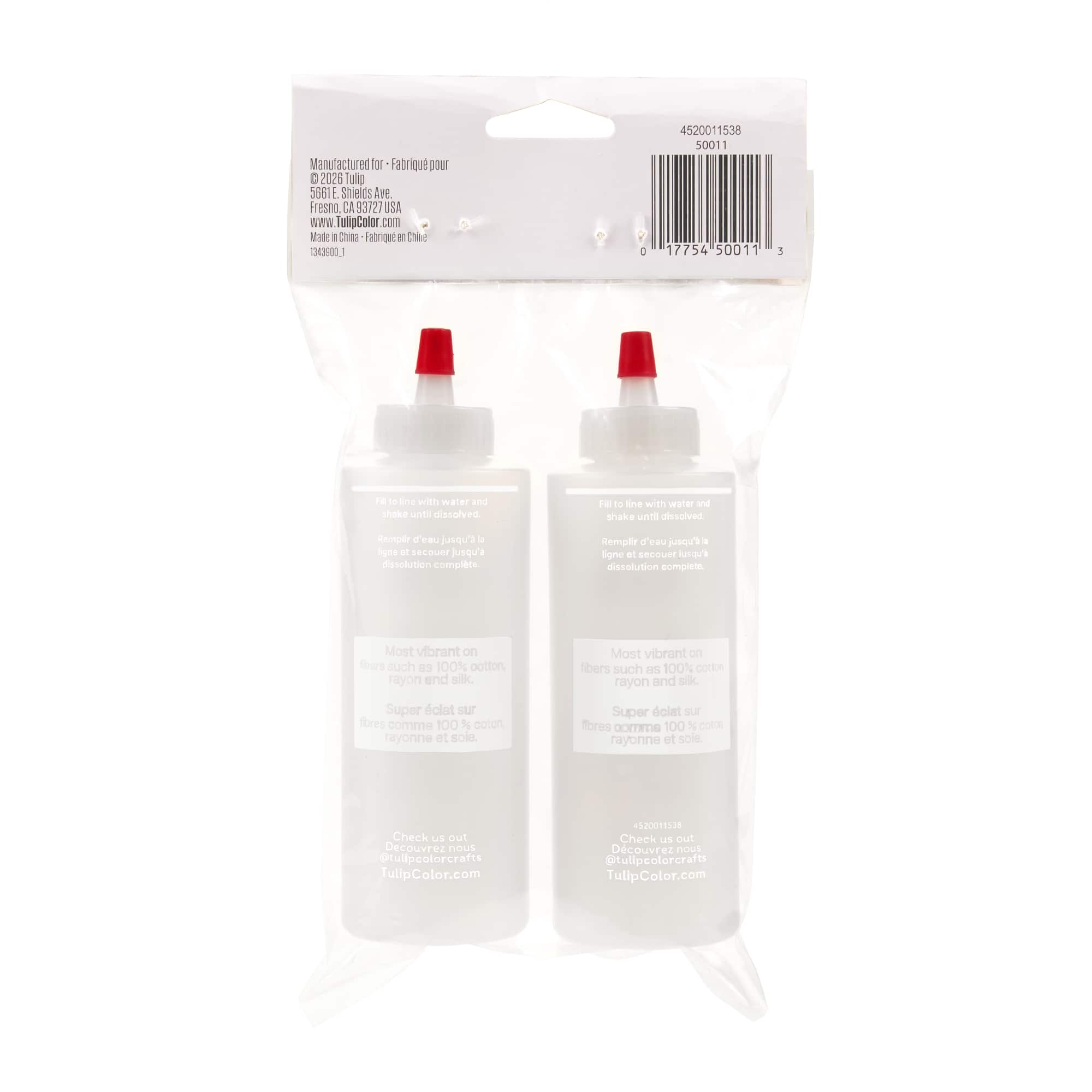Tulip® 4oz. Tie-Dye Mixing Bottles, 2ct.