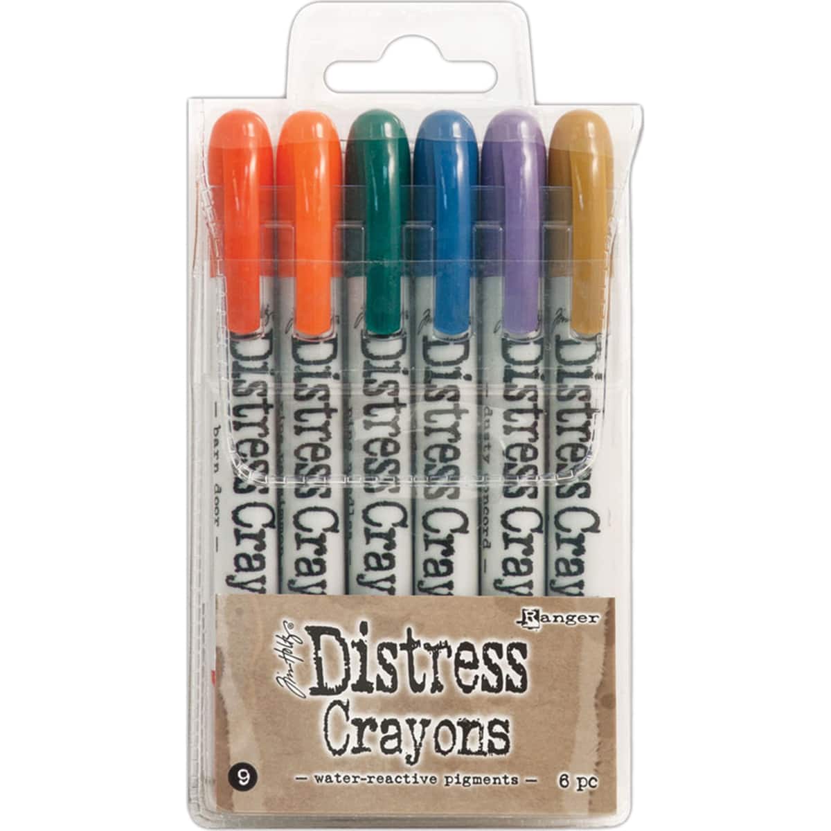 Tim Holtz® Distress® Crayon Set #9