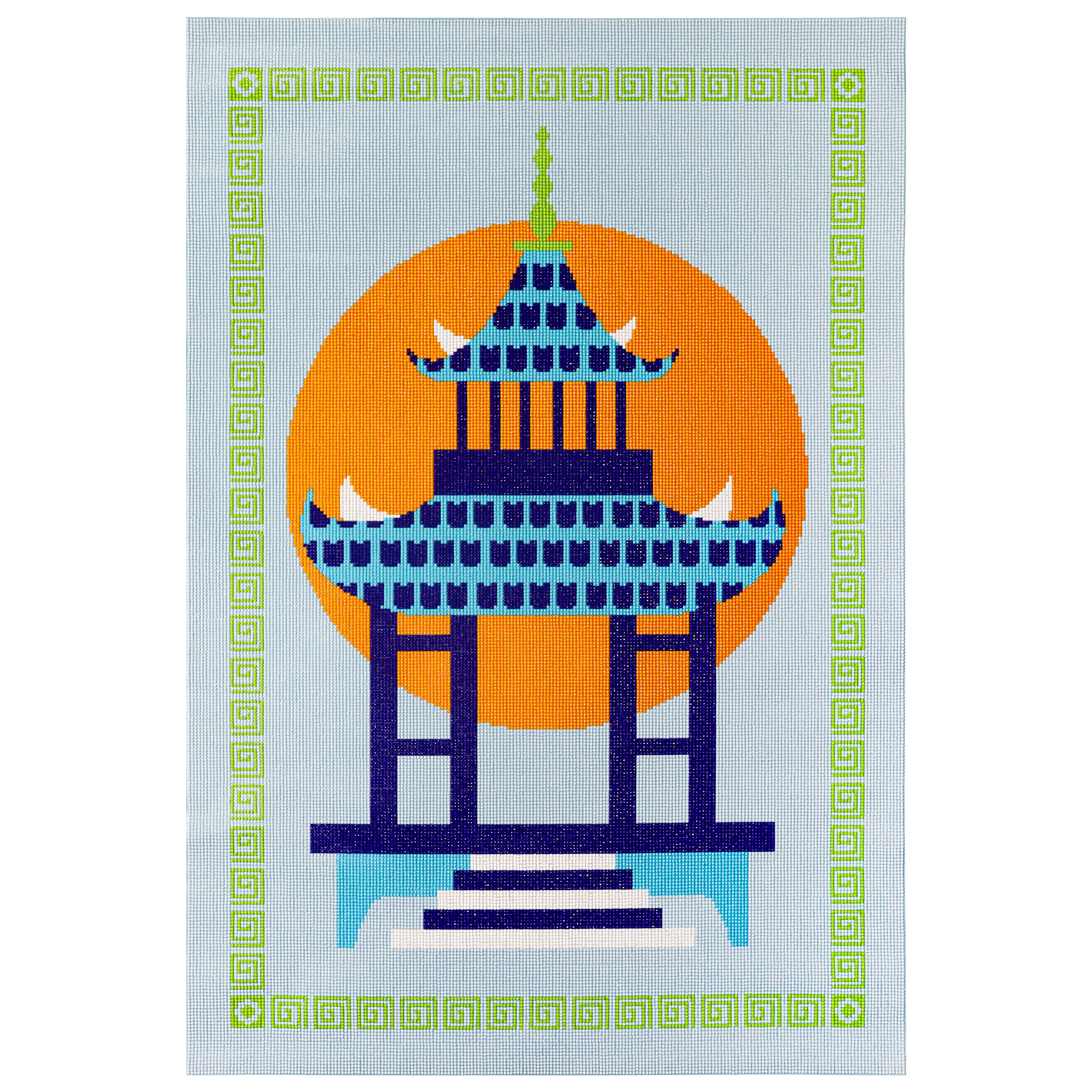 Jonathan Adler x Michaels 24" x 36" Pagoda Diamond Art Kit