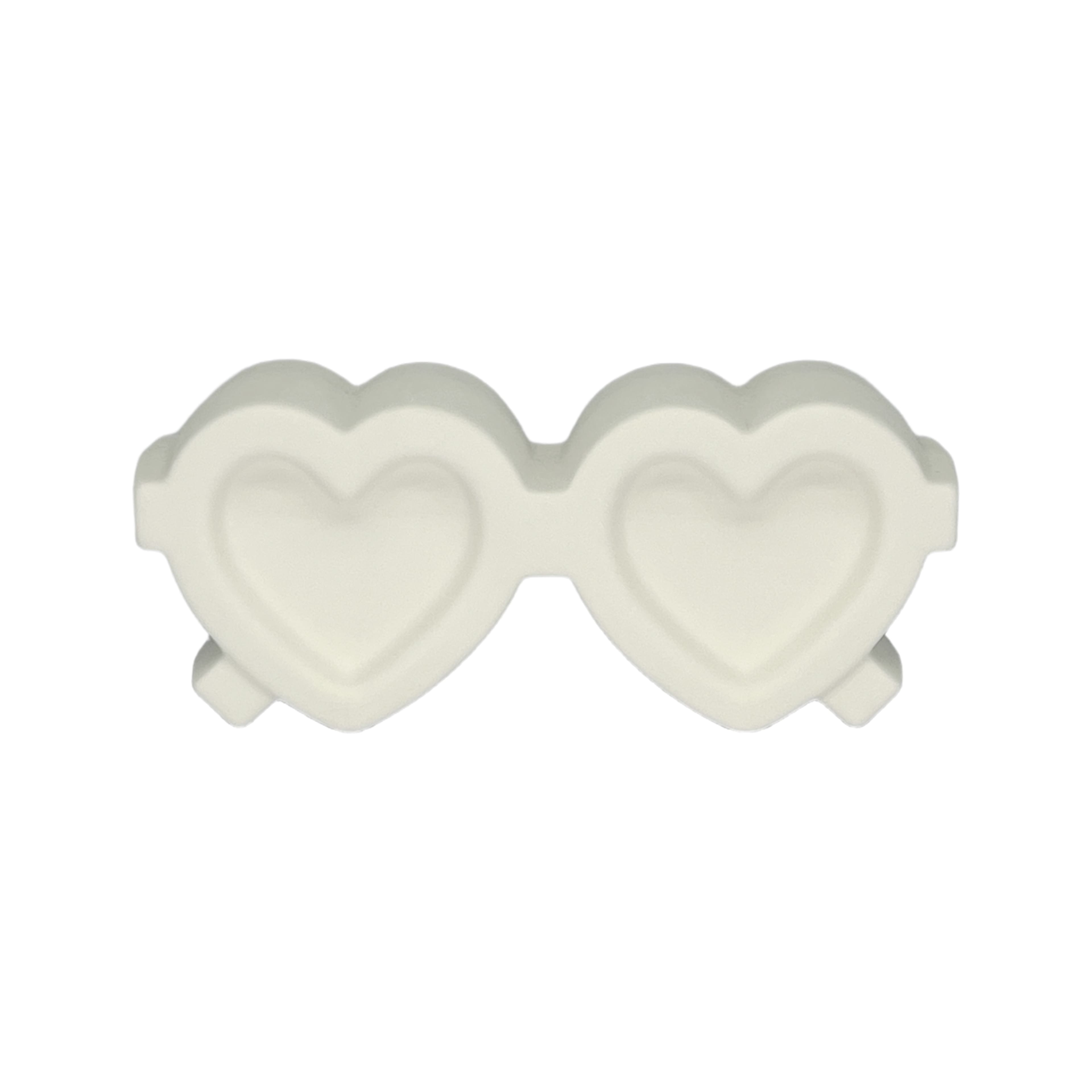 Jonathan Adler x Michaels 9" DIY Ceramic Heart Glasses Figurine