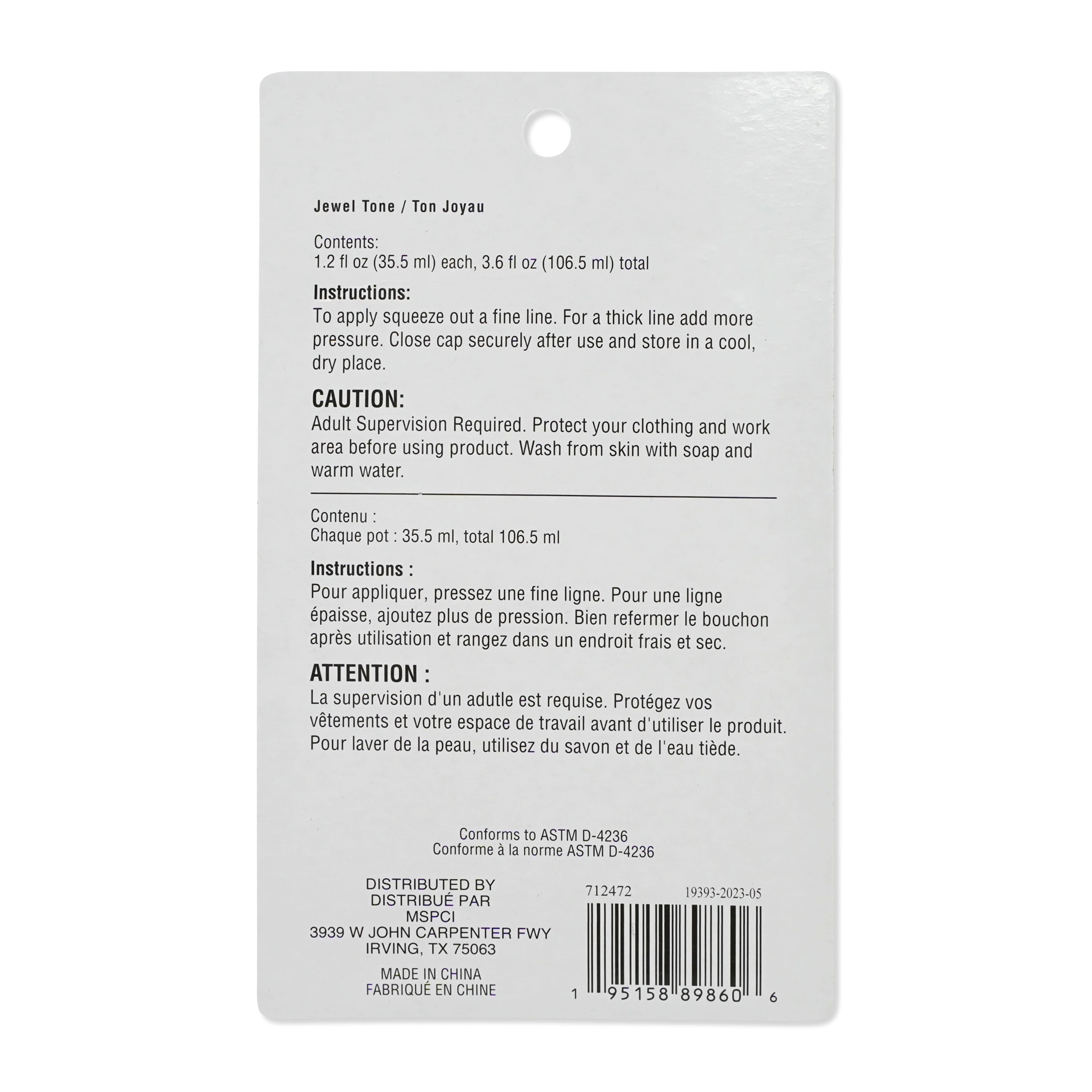 12 Packs: 3 ct. (36 total) Mixed Glitter Glue by Recollections™