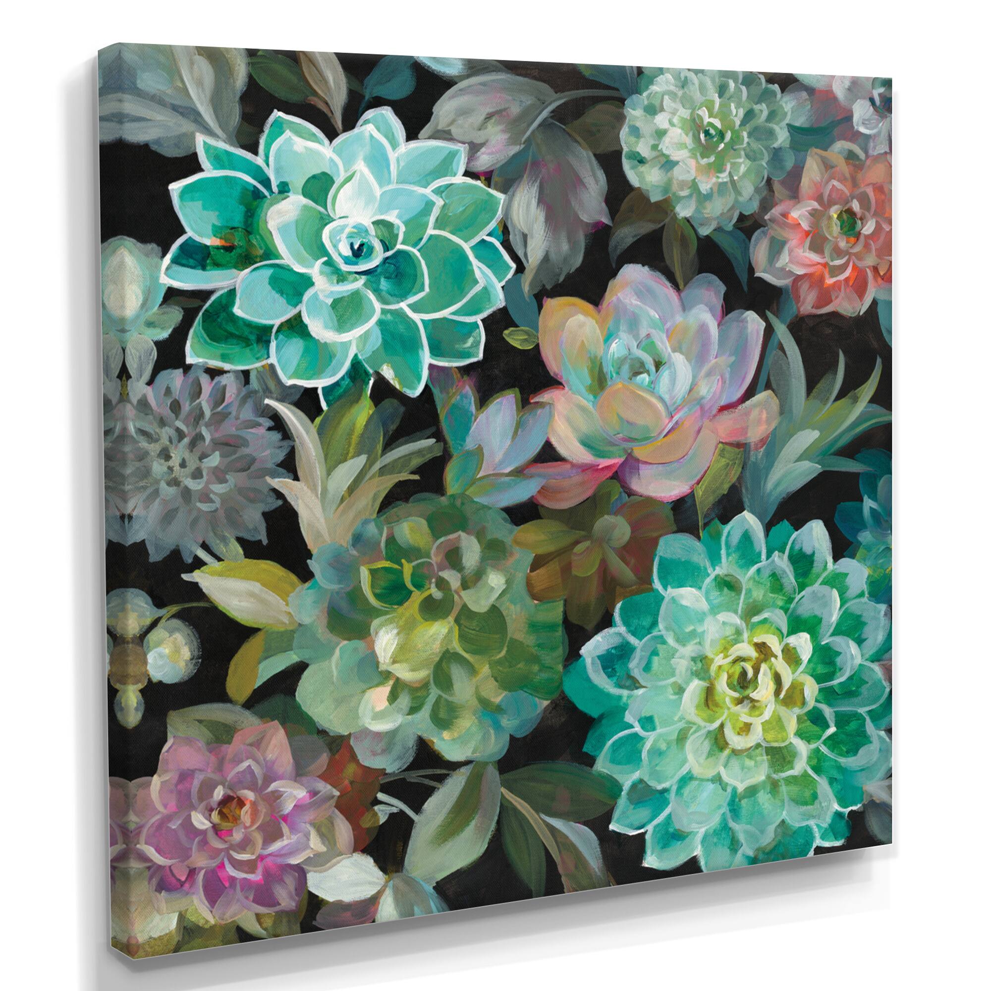 Designart - Floral Succulents