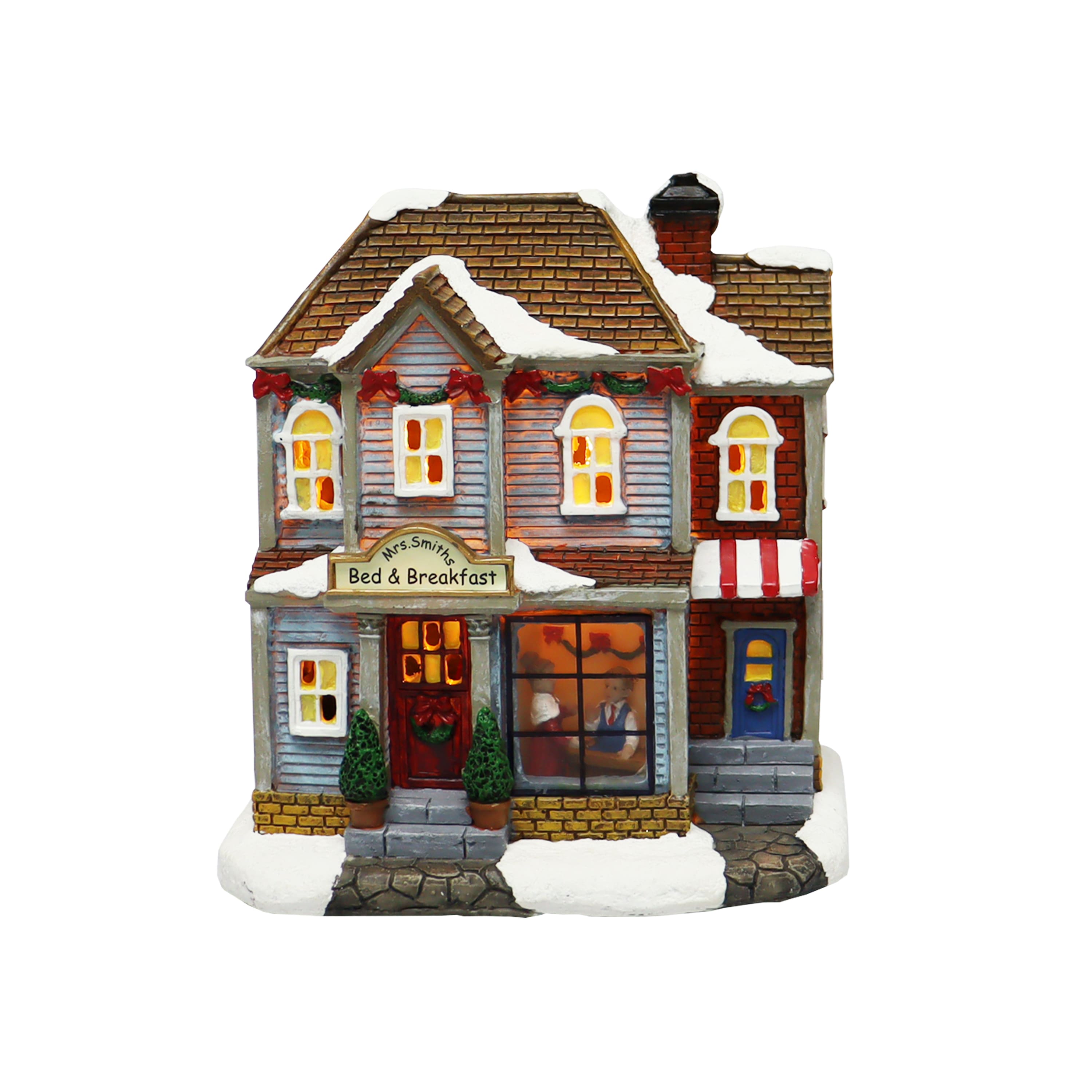Moments in Time Christmas Village Tabletop Décor Set