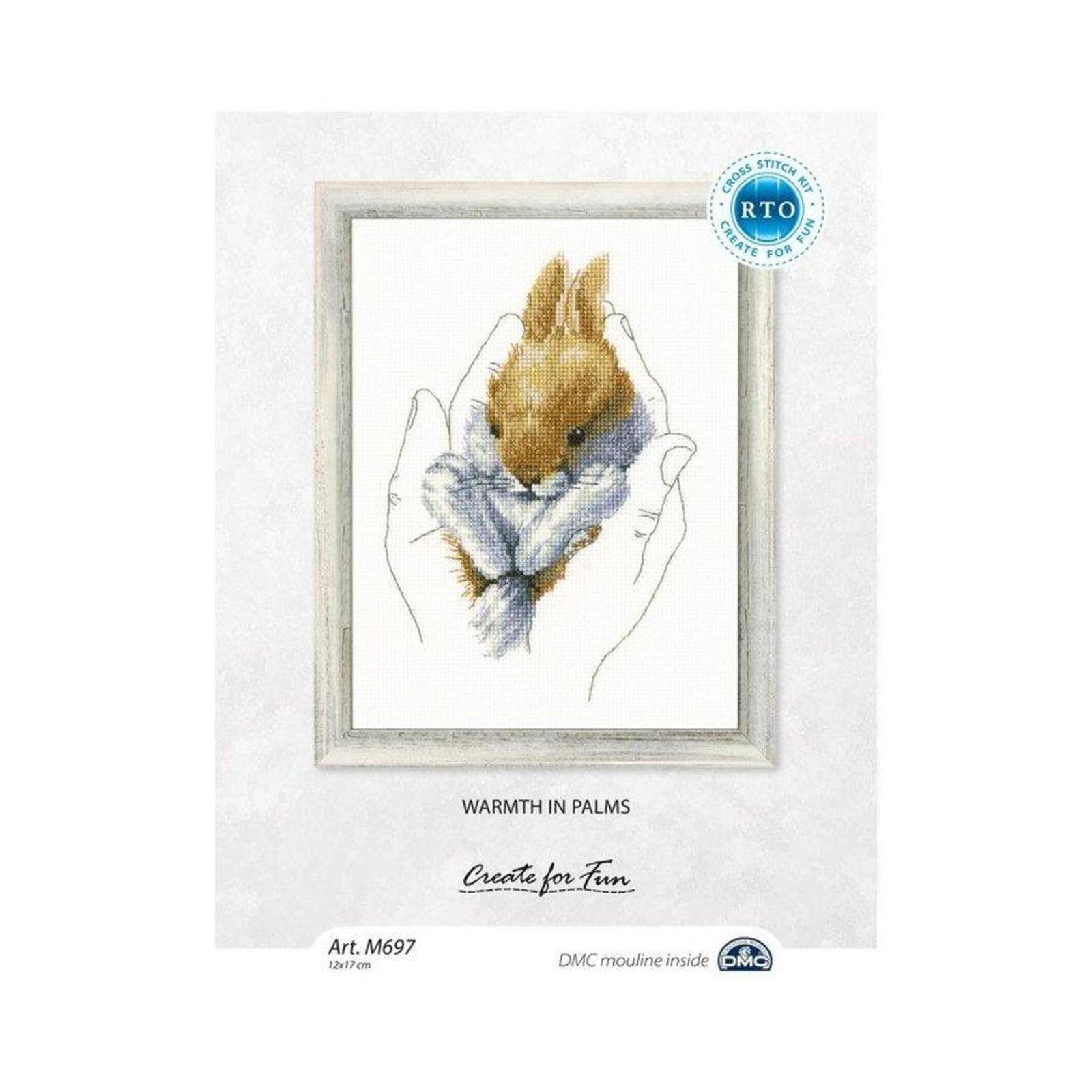 RTO Warmth In Palms Cross Stitch Kit