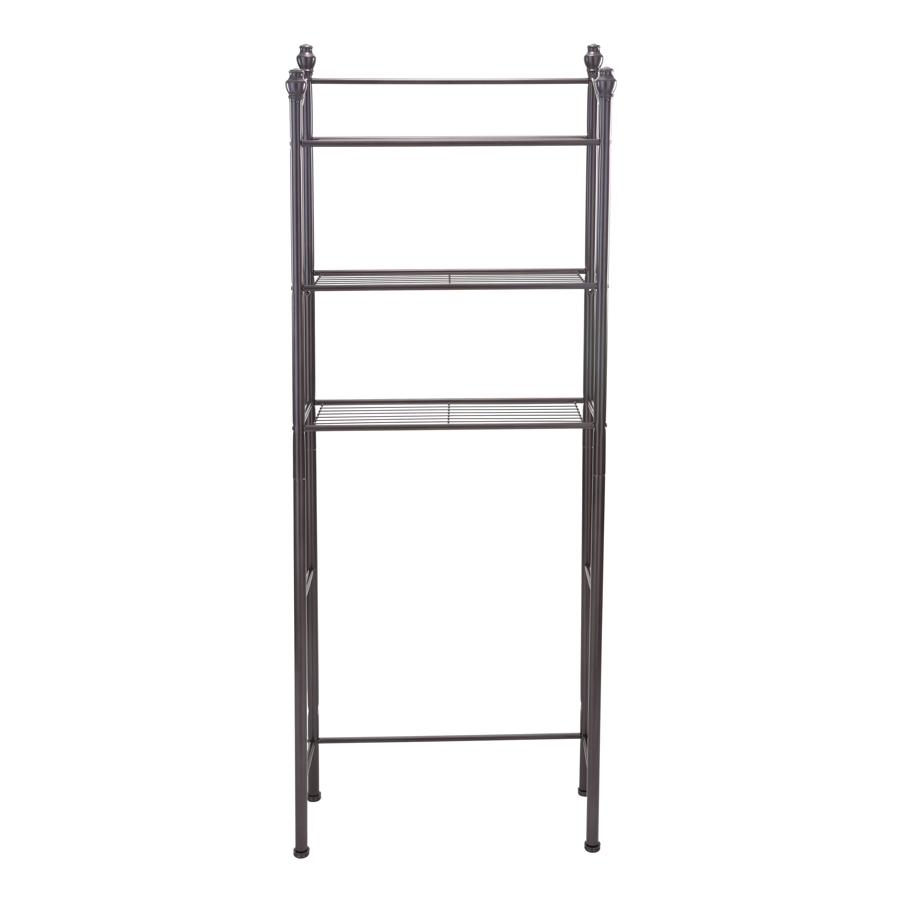 Organize It All Belgium Bronze 3-Tier Over the Toilet Space Saver