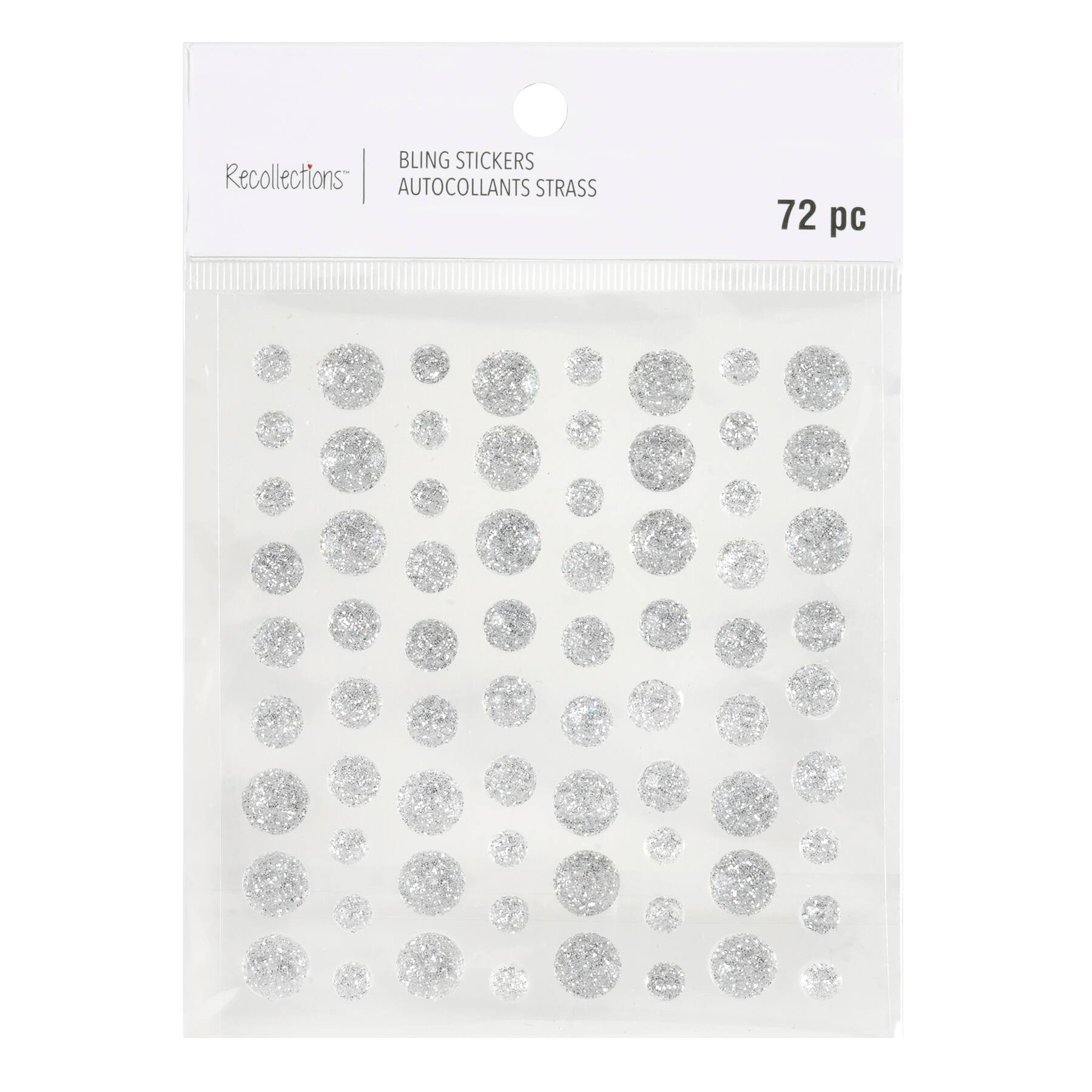 Recollections™ Rhinestone Stickers, Glitter Assortment
