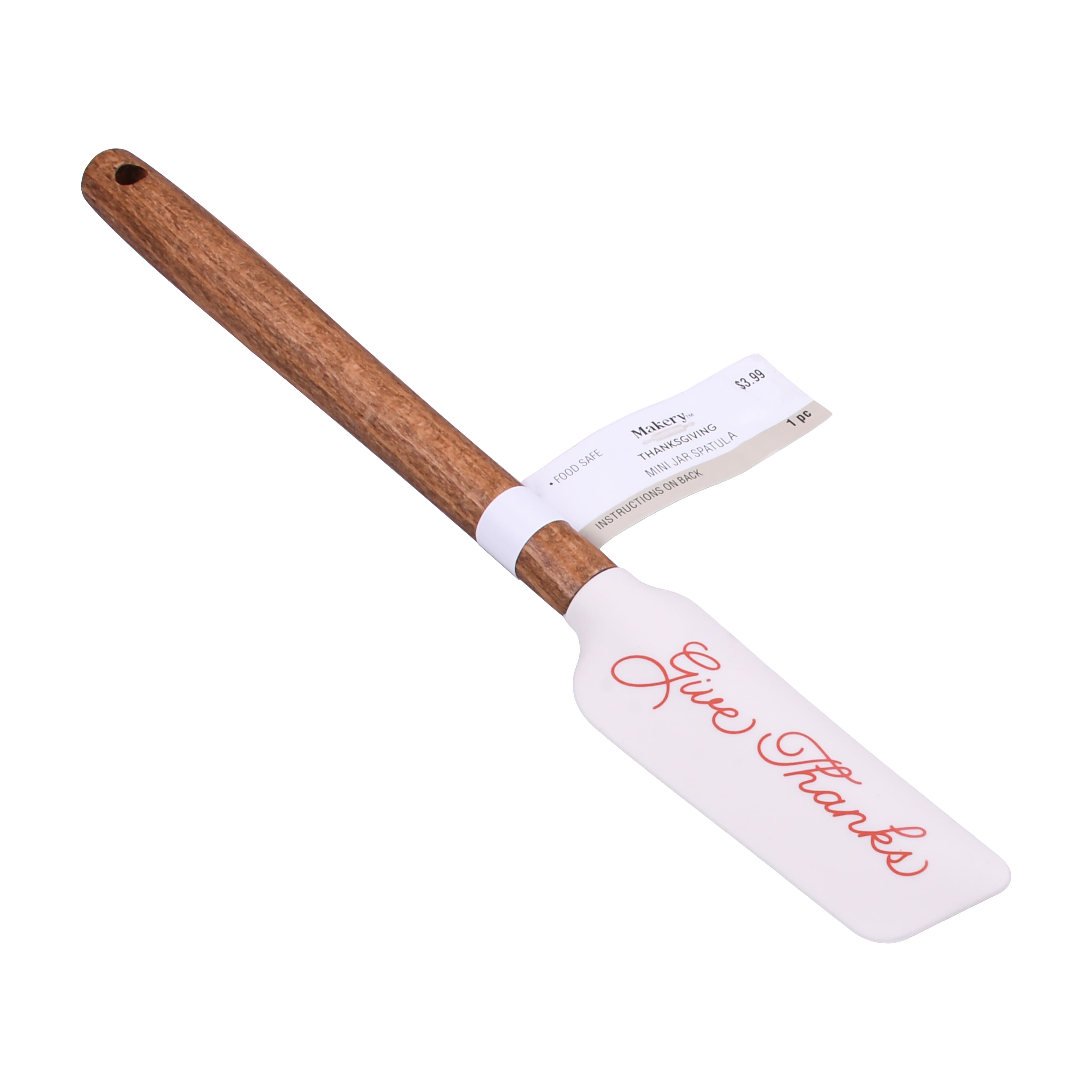 Mini Give Thanks Jar Spatula by Makery™