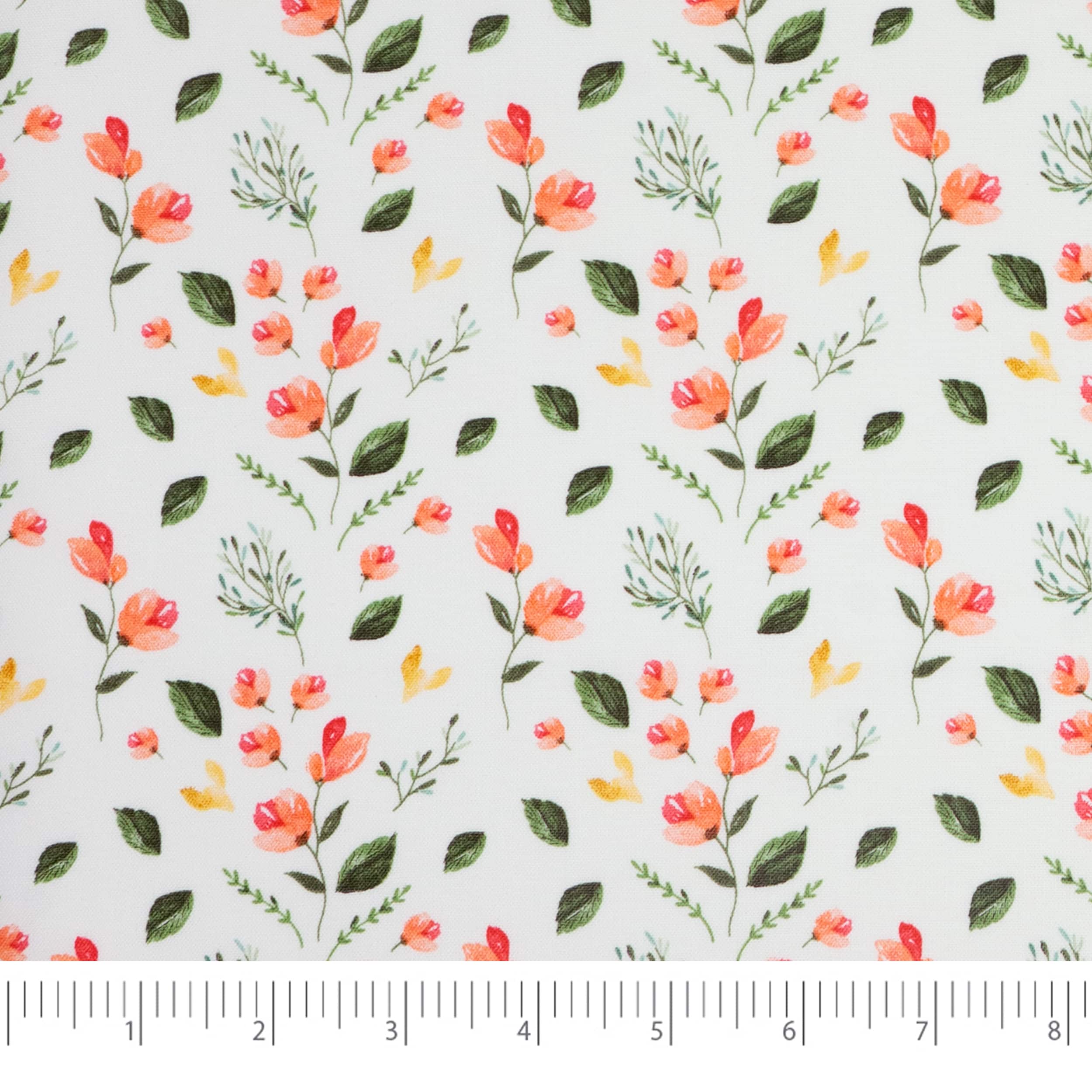 SINGER Denise Palmer Seahorse Floral Cotton Fabric
