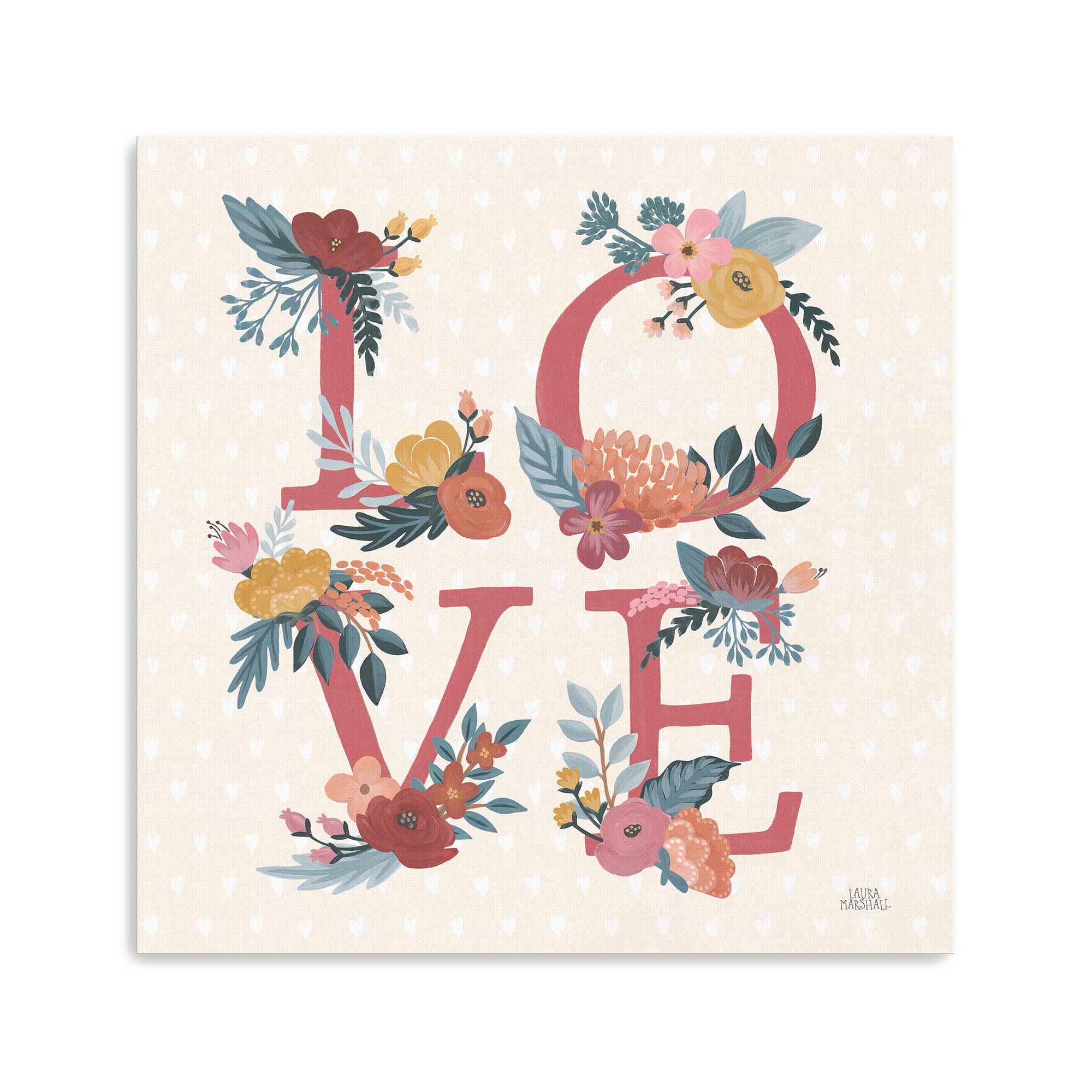 Love Letters VII Canvas Giclée Art