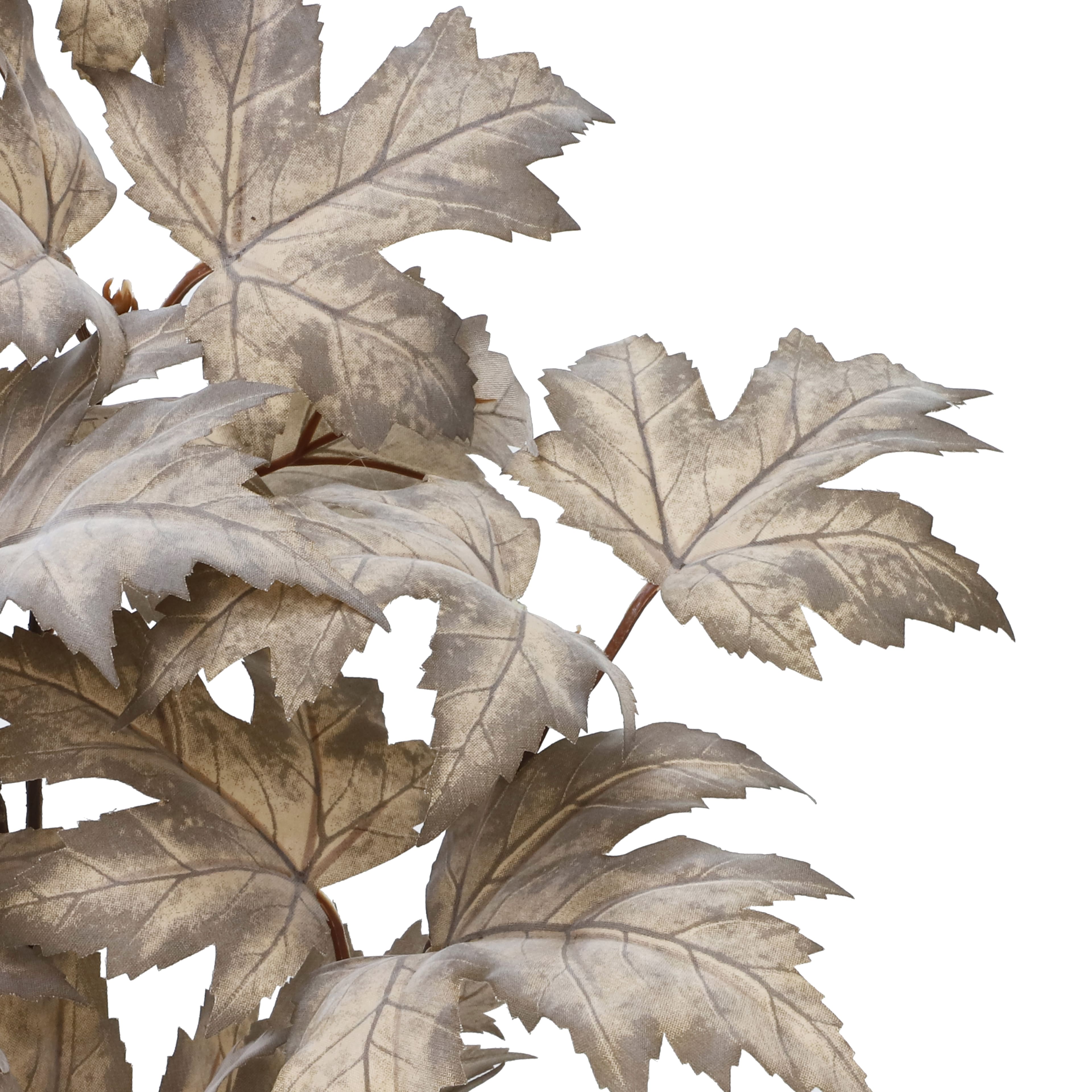 33" Gray Maple Leaf Stem by Ashland®