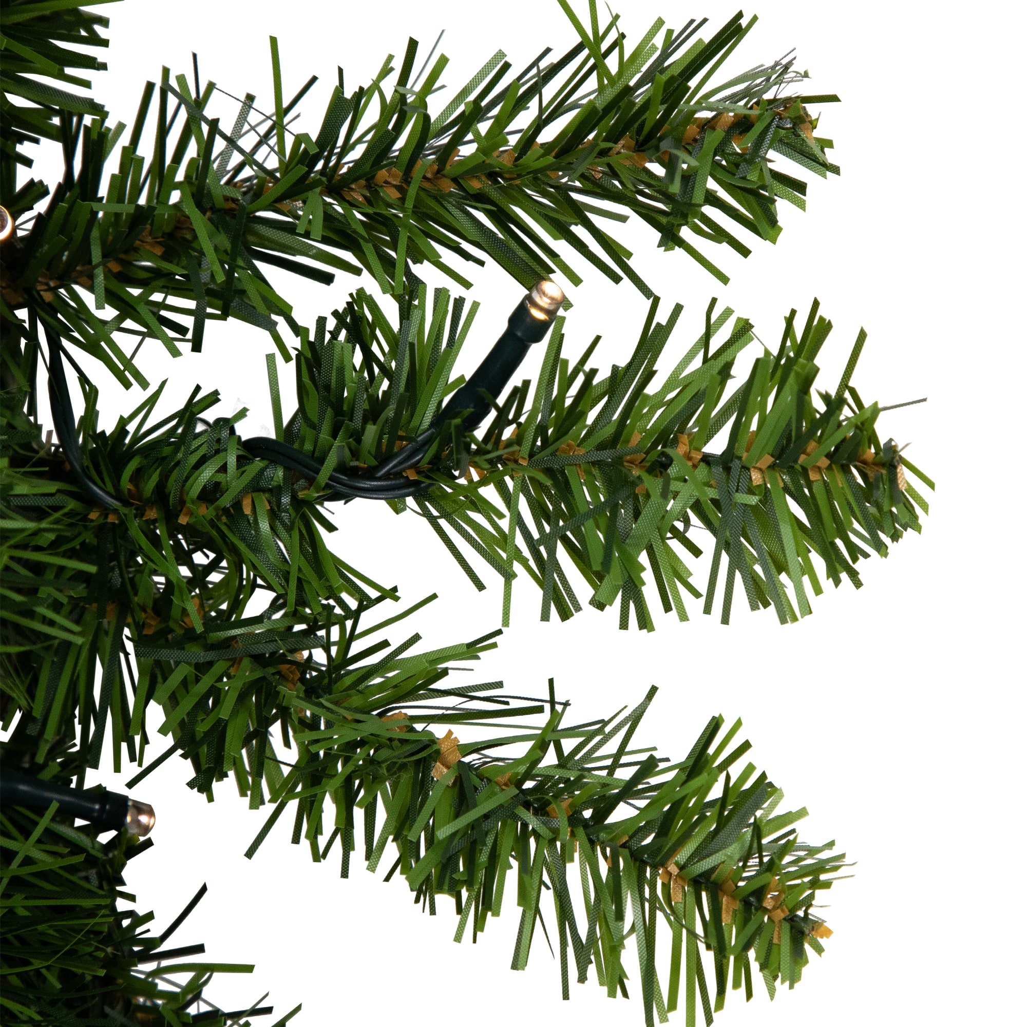 36" LED Canadian Pine Artificial Christmas Wreath
