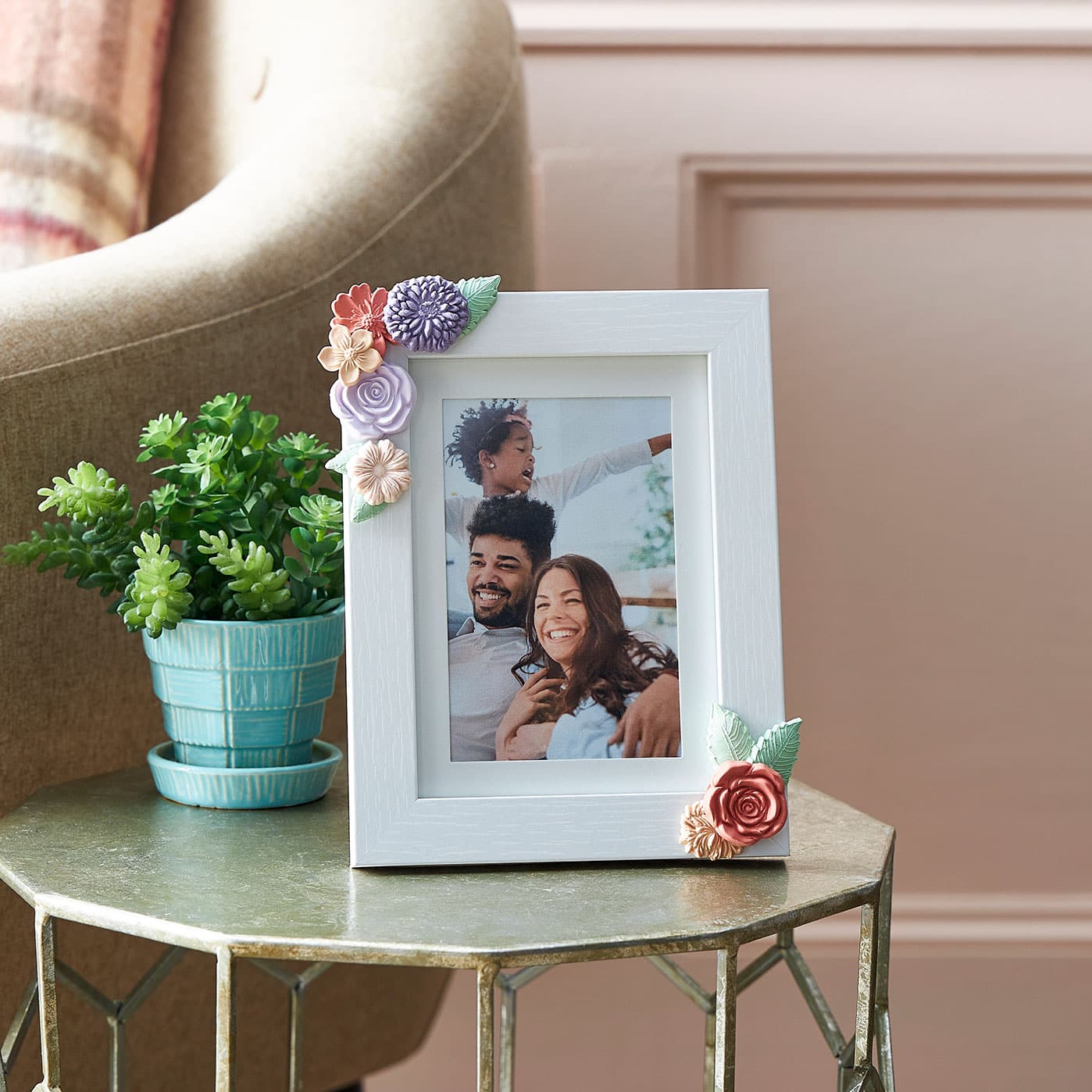 Clay Floral Frame | Projects | Michaels