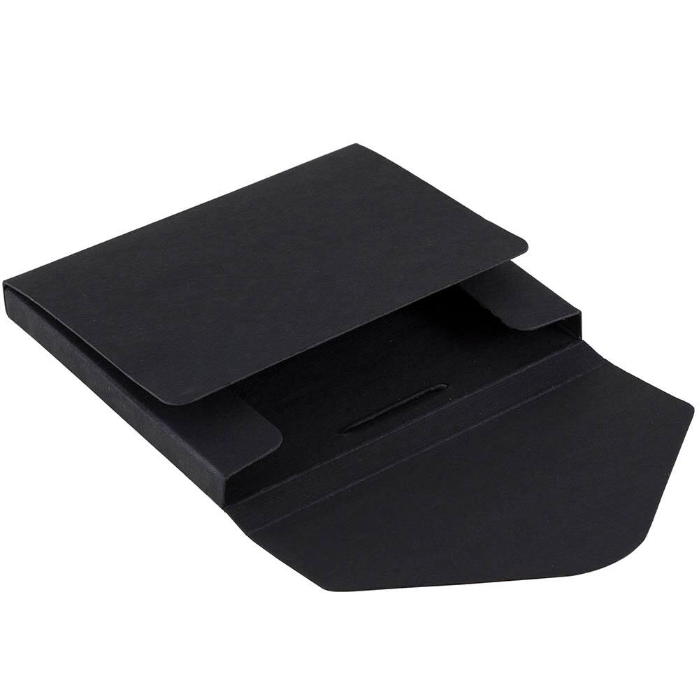 JAM Paper Black Kraft CD Size Portfolio