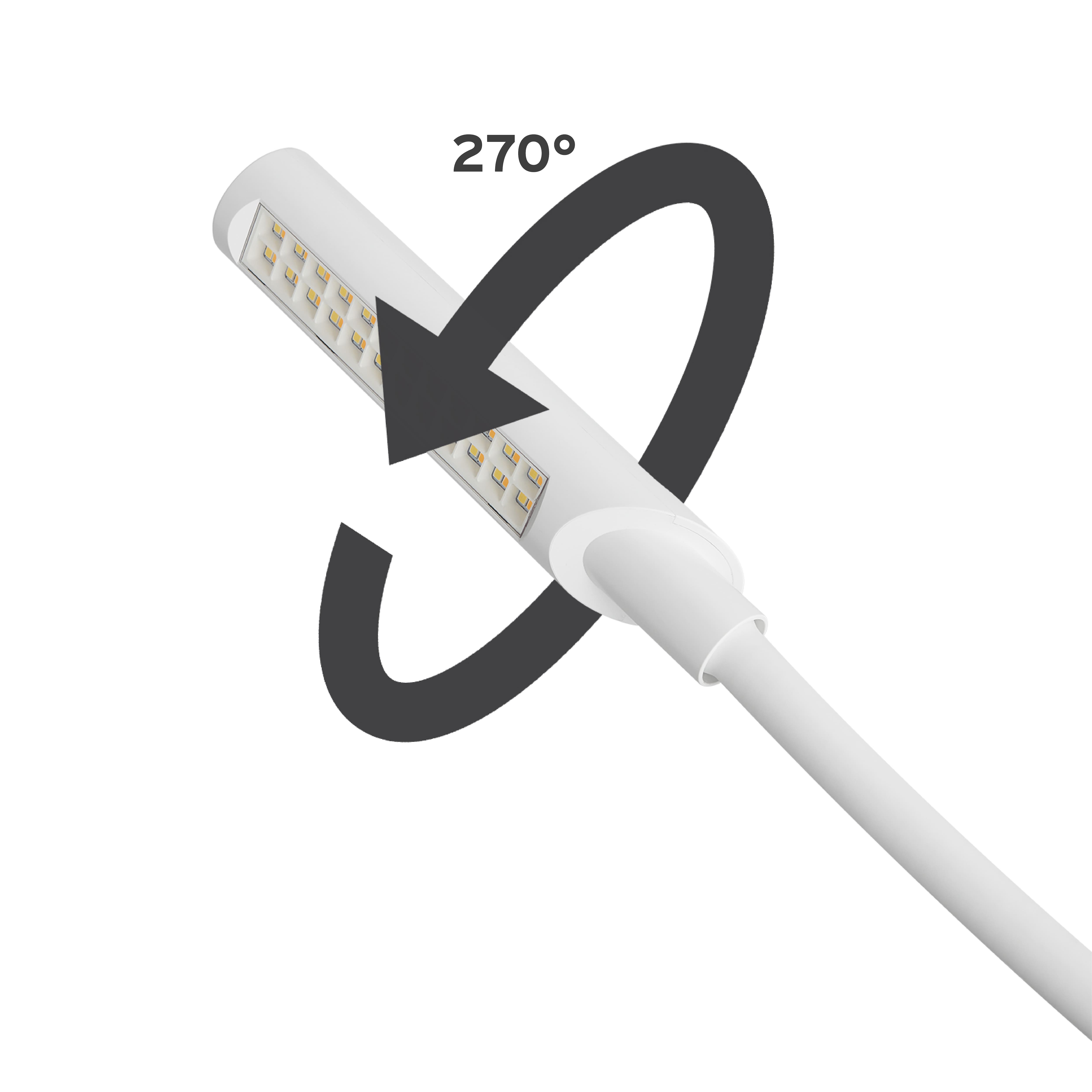 UberLight™ Flex 3100TL White LED Task Light Lamp with Clamp