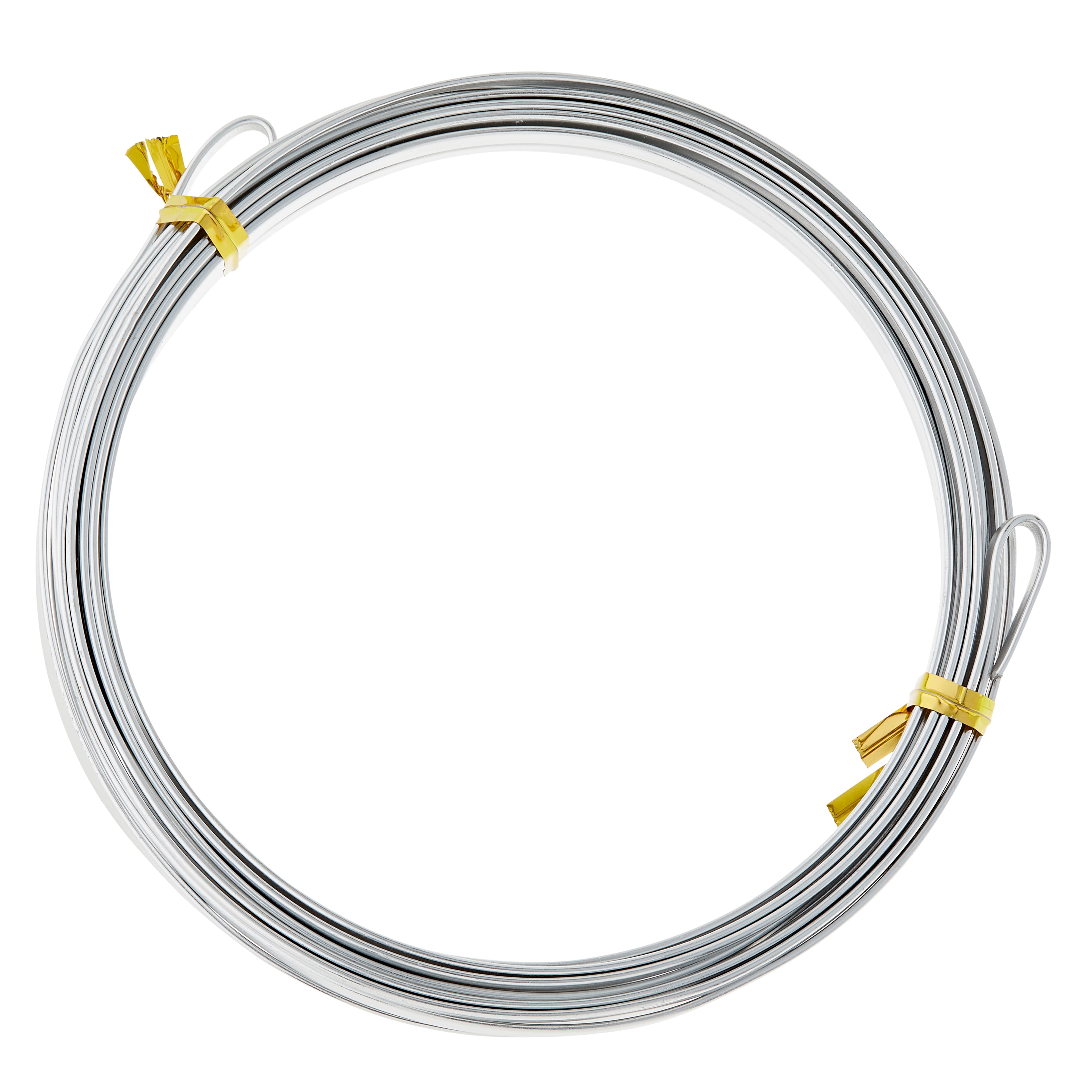 12 Pack: 18 Gauge Flat Silver Wire by Bead Landing™