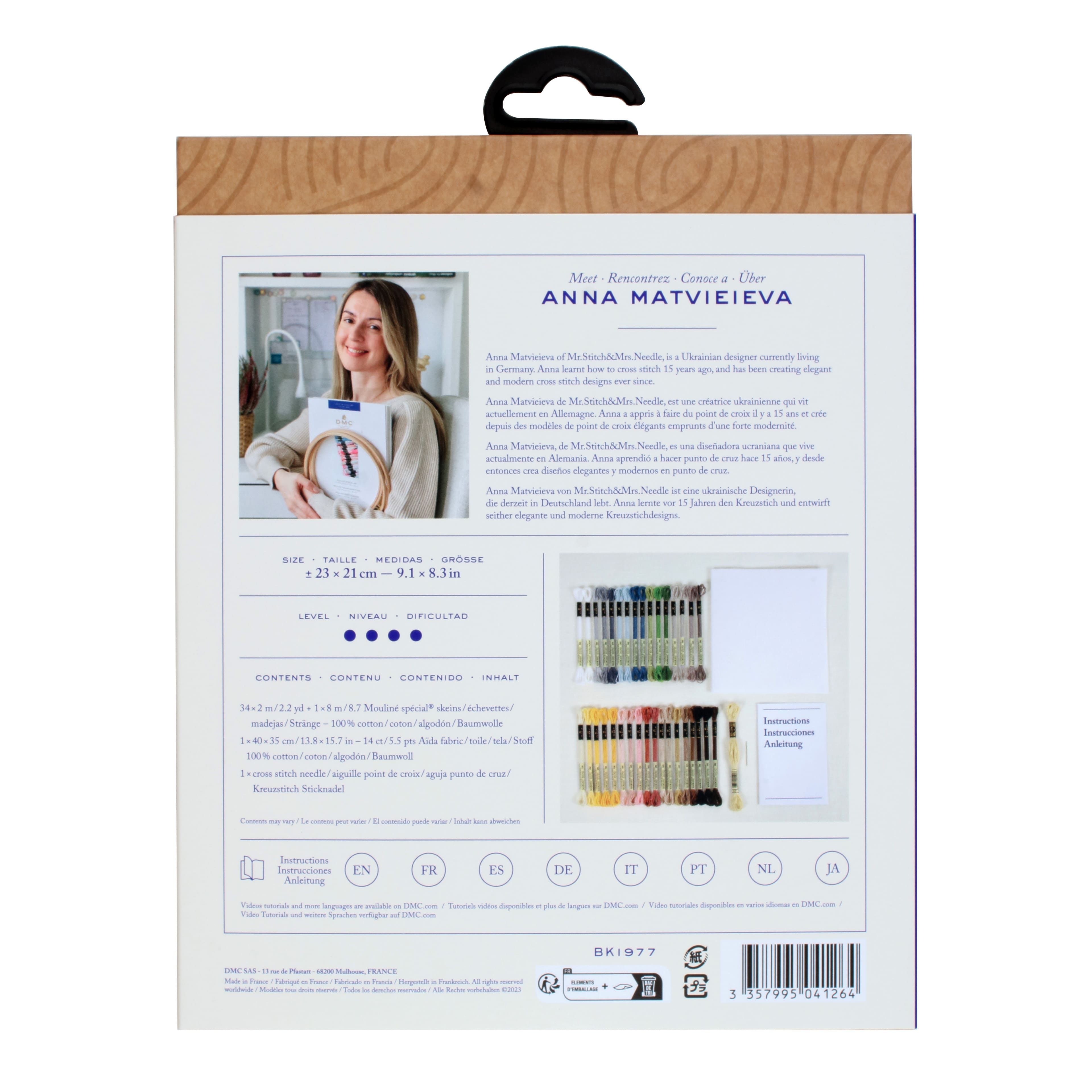 DMC® Montmartre Expert Counted Cross Stitch Kit