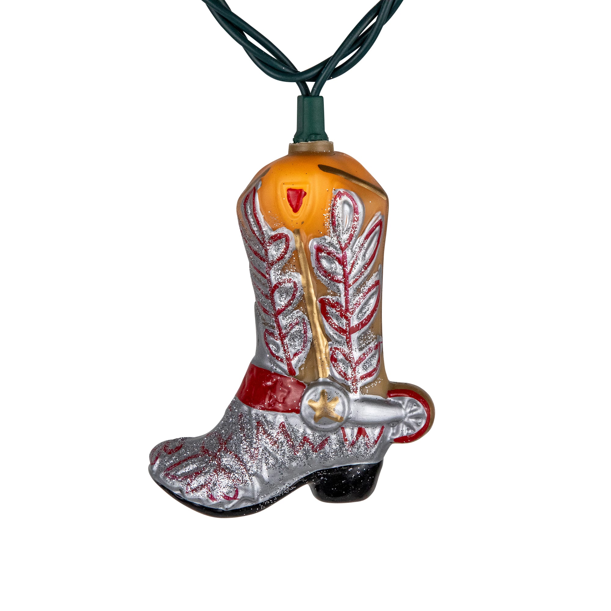 10ct. Cowboy Boots Patio String Lights