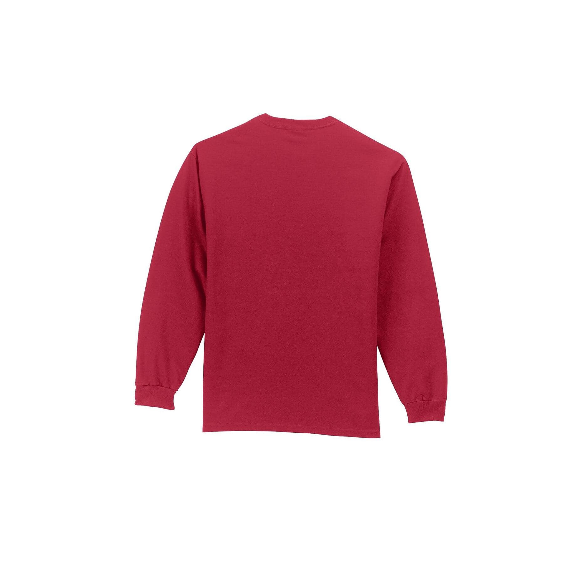 Port & Company® Long Sleeve Essential Pocket T-Shirt