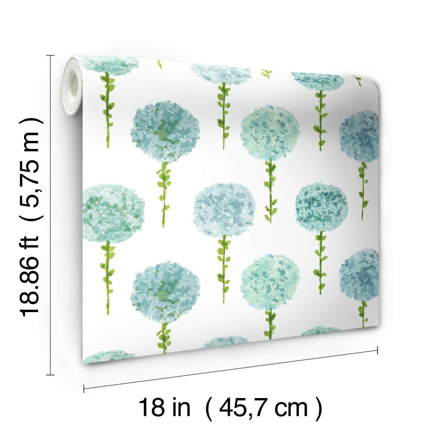 RoomMates Mum Floral Peel & Stick Wallpaper