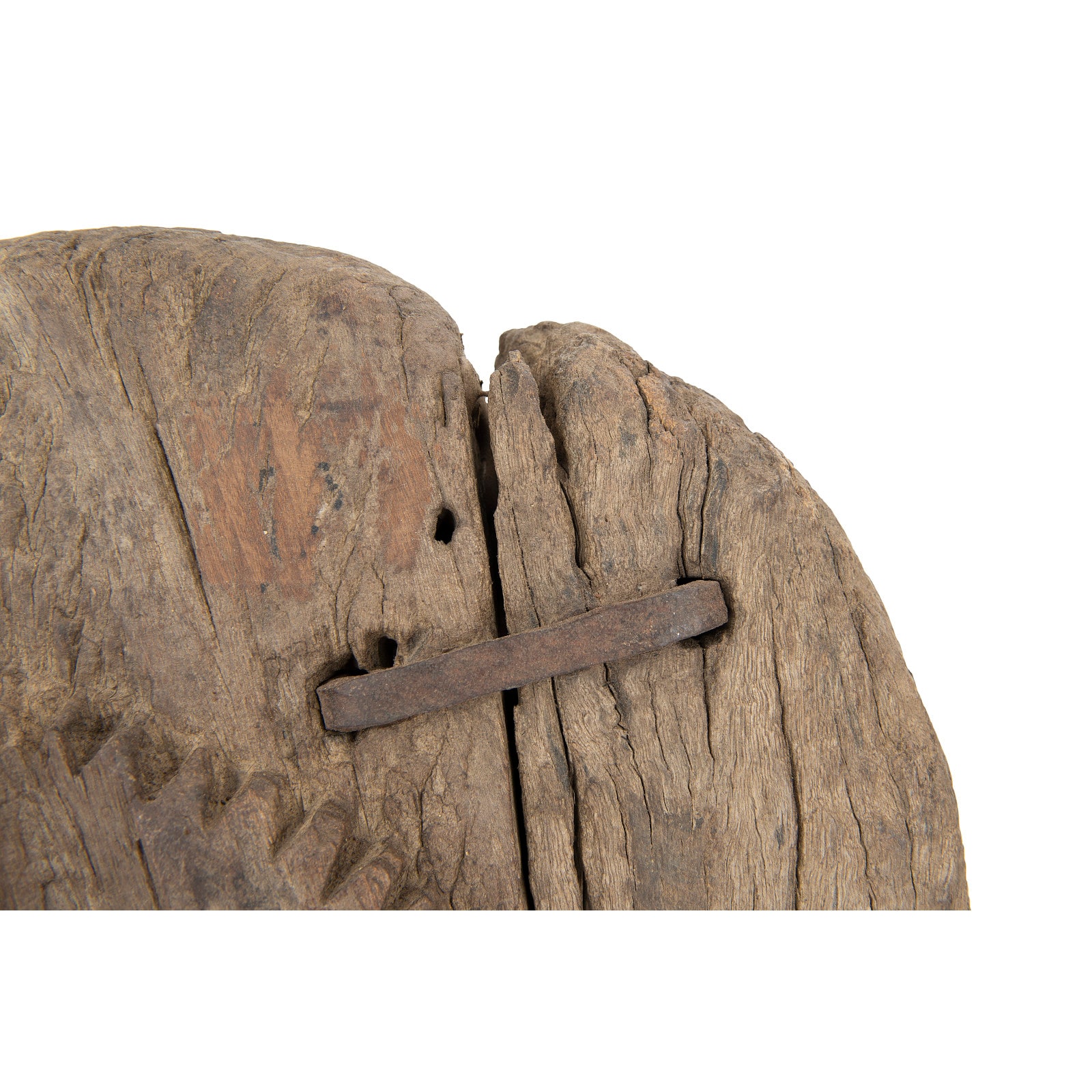 Hello Honey® Found Wood Wheel Cog Bookends Set