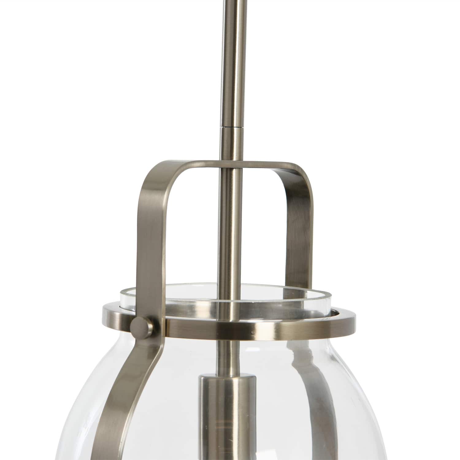 Hello Honey® Robert Stevenson Lighting Channing Metal & Glass Ceiling Light