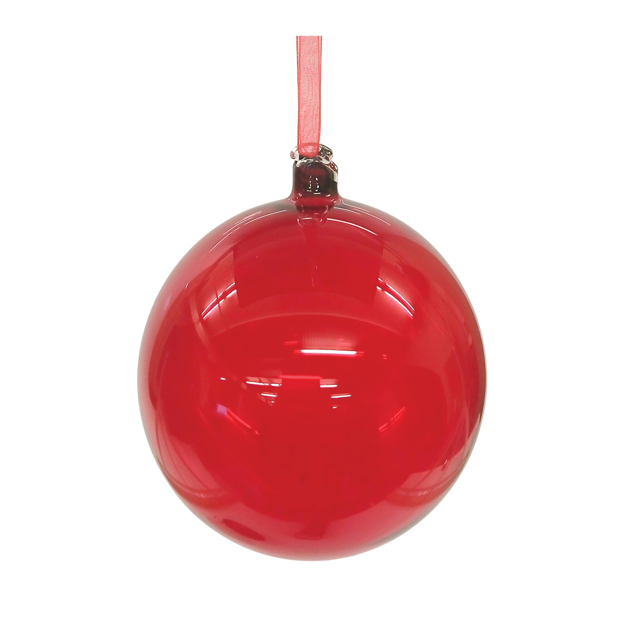 Melrose 4.5" Glass Ball Ornaments, 6ct.