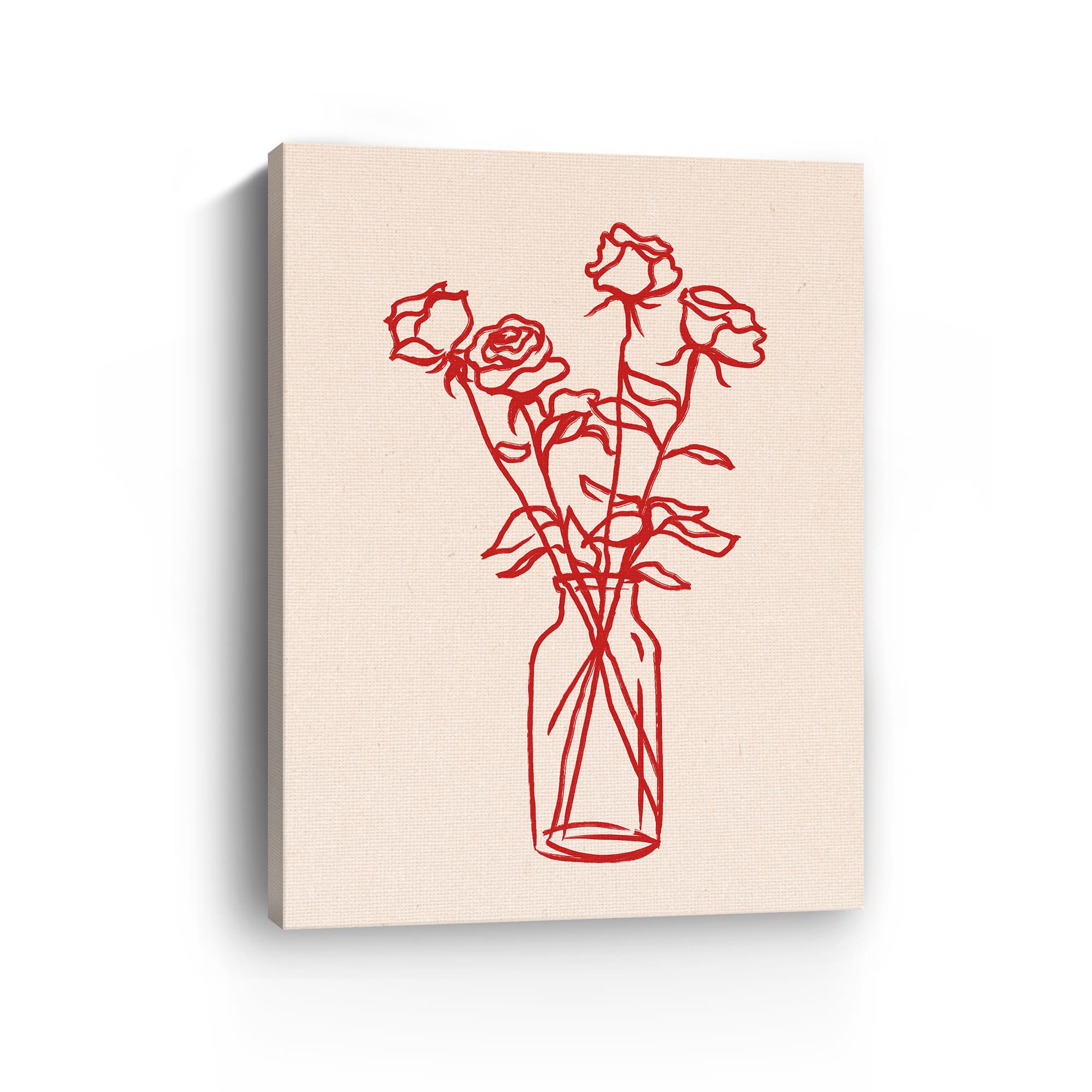 The Beauty of Roses Canvas Giclée Art