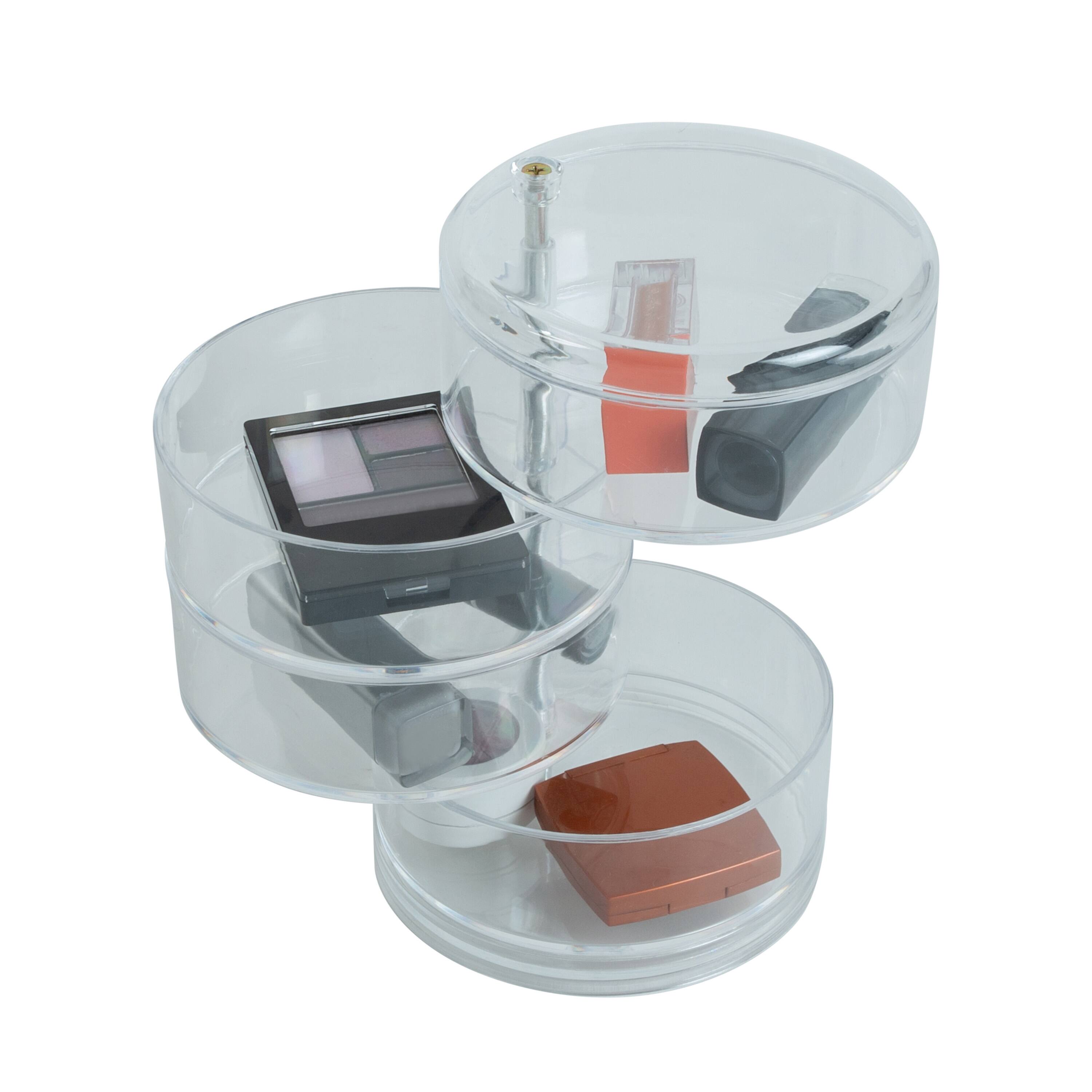 Simplify 7" Swivel Cosmetic & Jewelry 4 Tier Holder