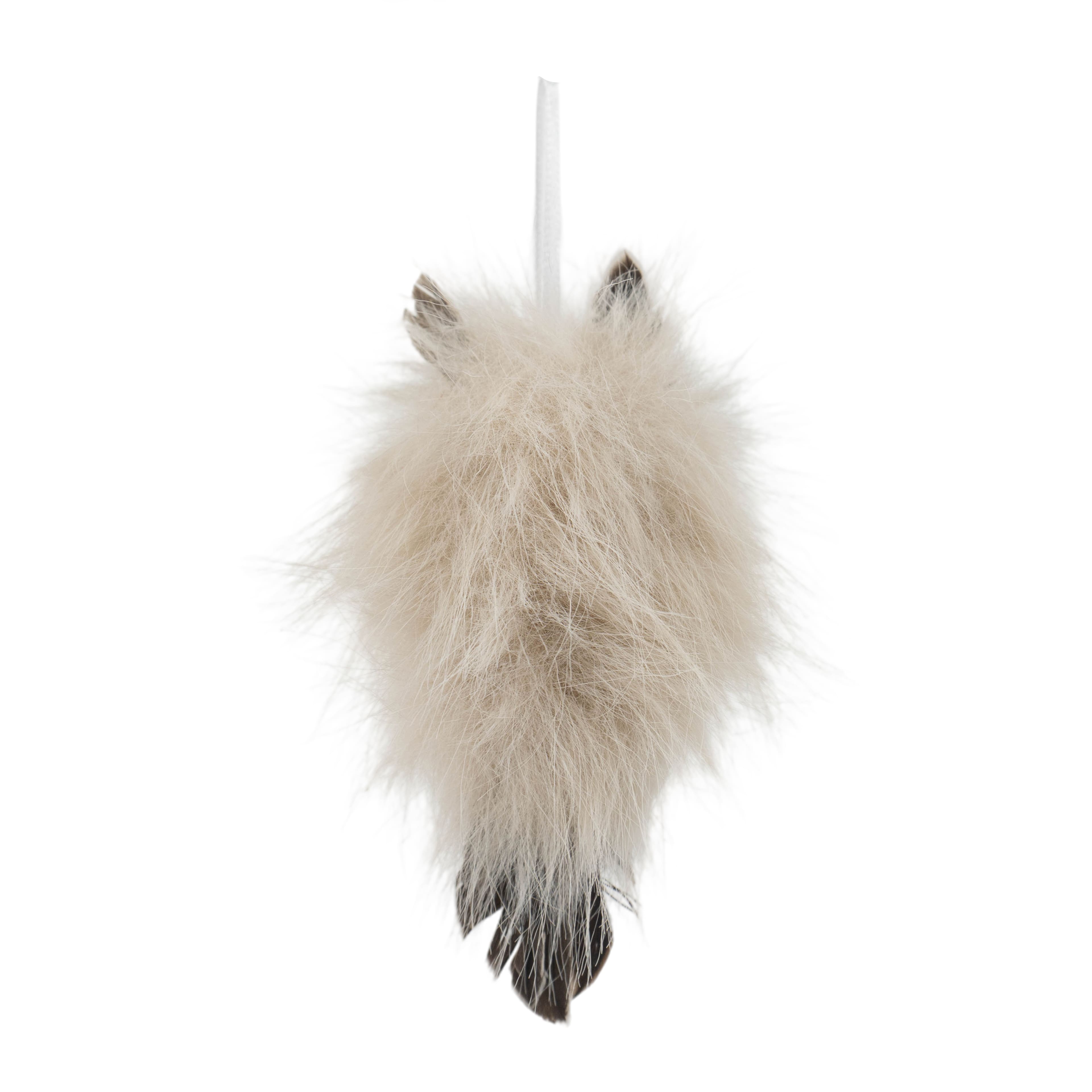 3.75" White Owl Ornament by Ashland®