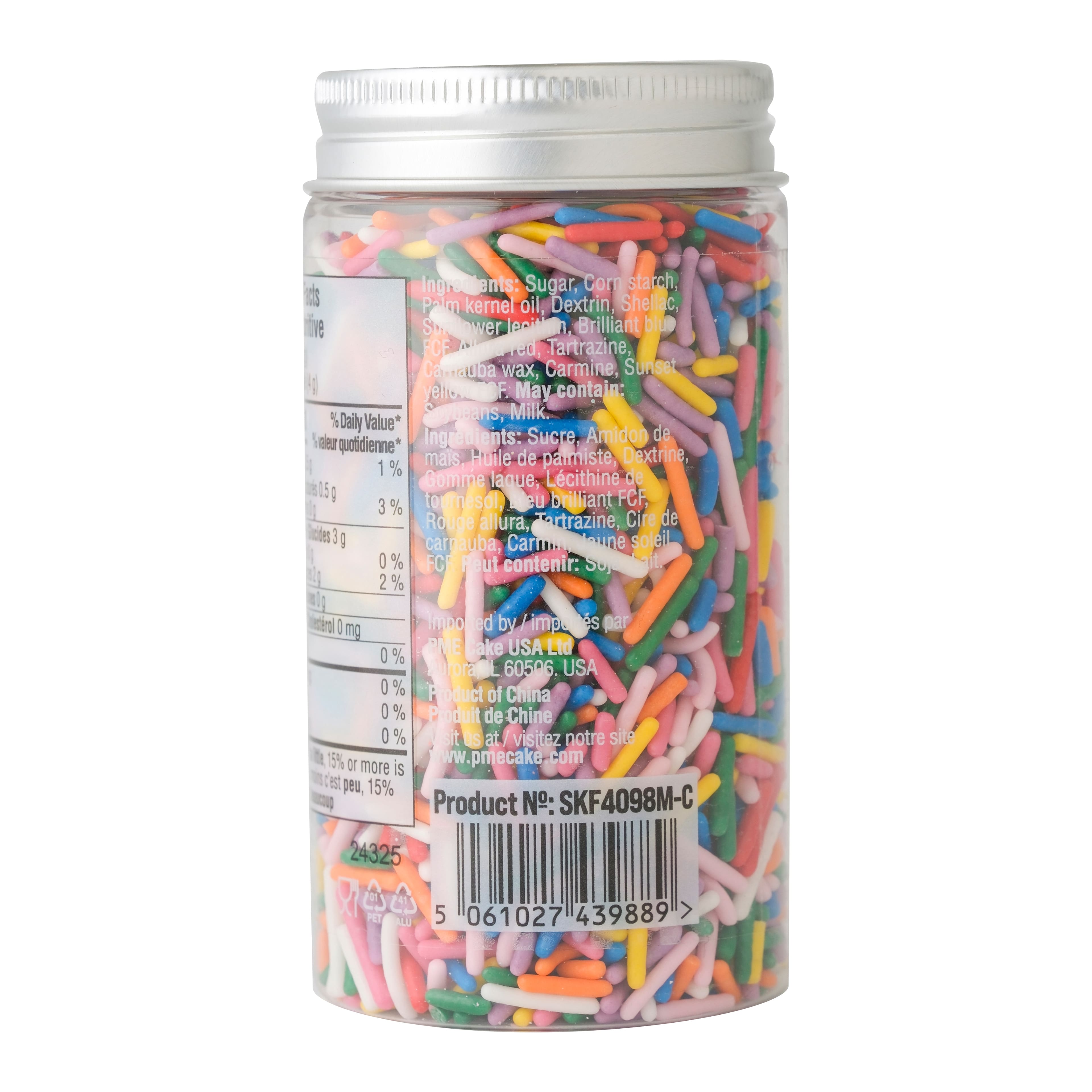 PME Cake Sweet Street® 3.5oz. Jimmies Sprinkles