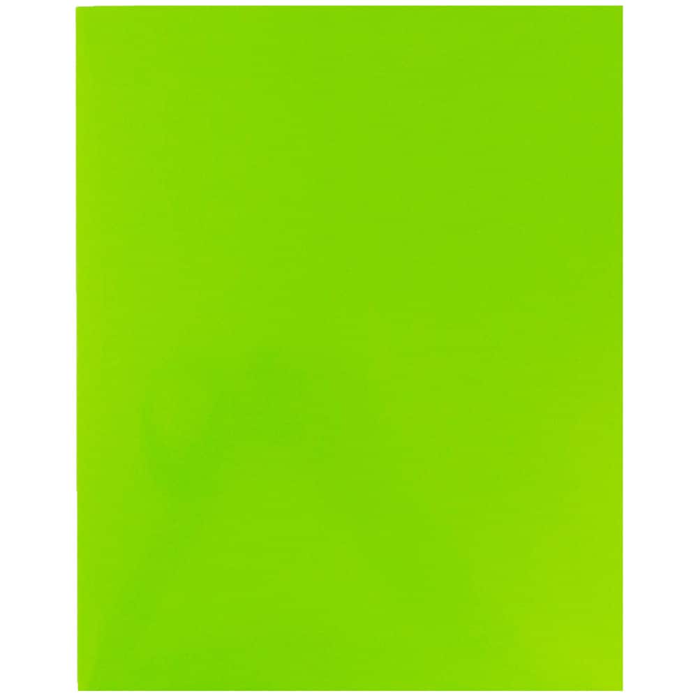JAM Paper Laminated 2-Pocket Glossy Folders, 6ct.