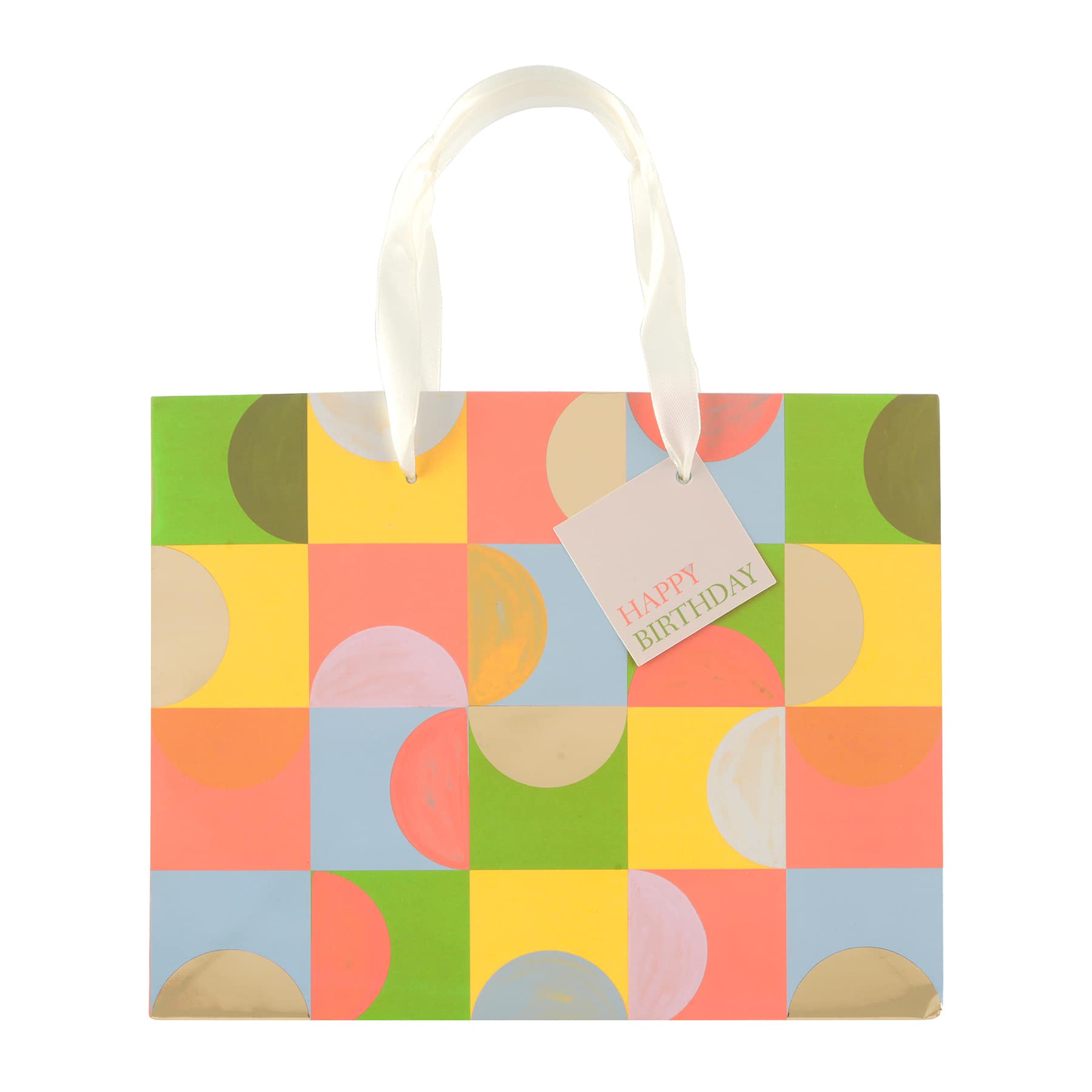 Medium Geometric Shapes Gift Bag by Celebrate It™