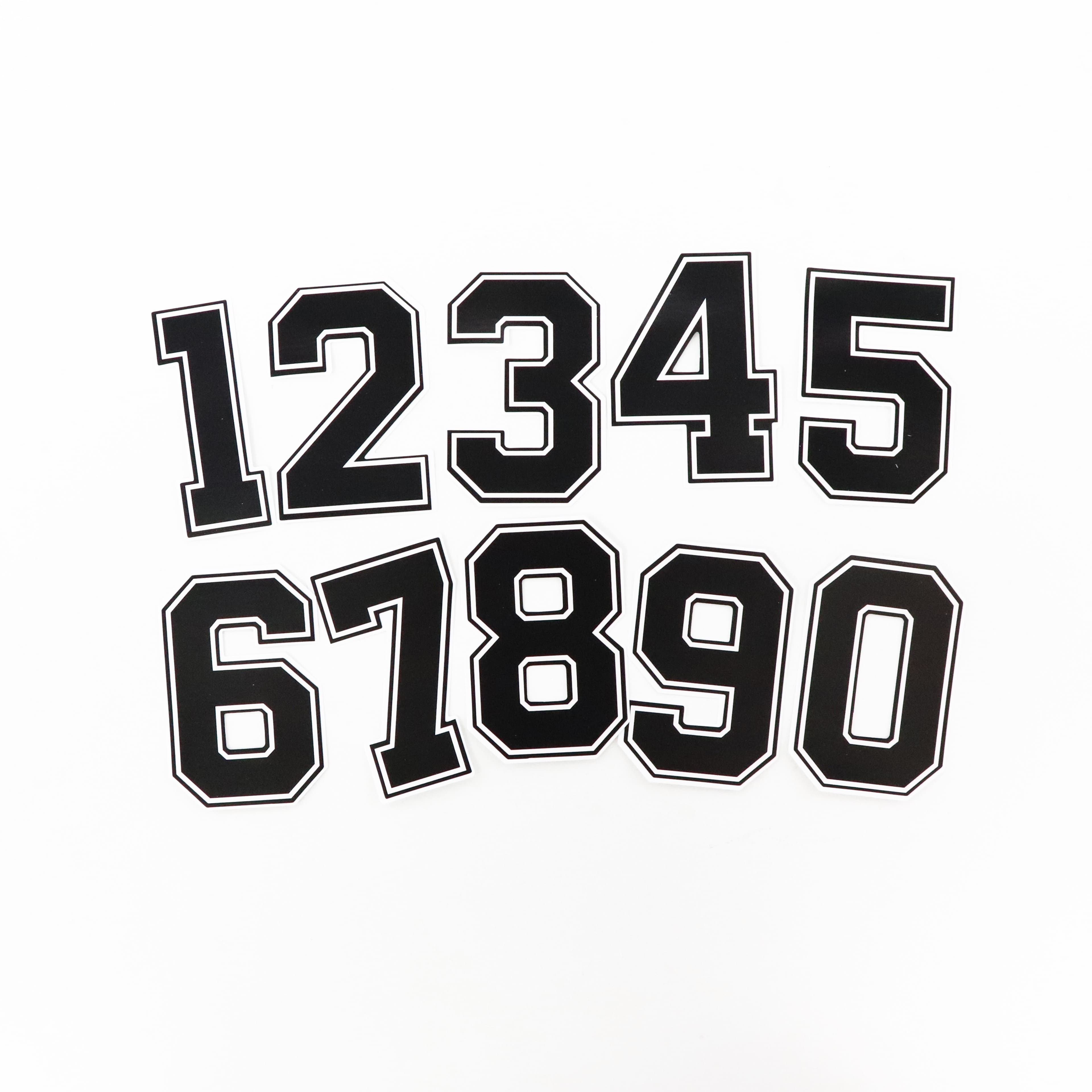 Black Numbers Vinyl Stickers by Recollections™