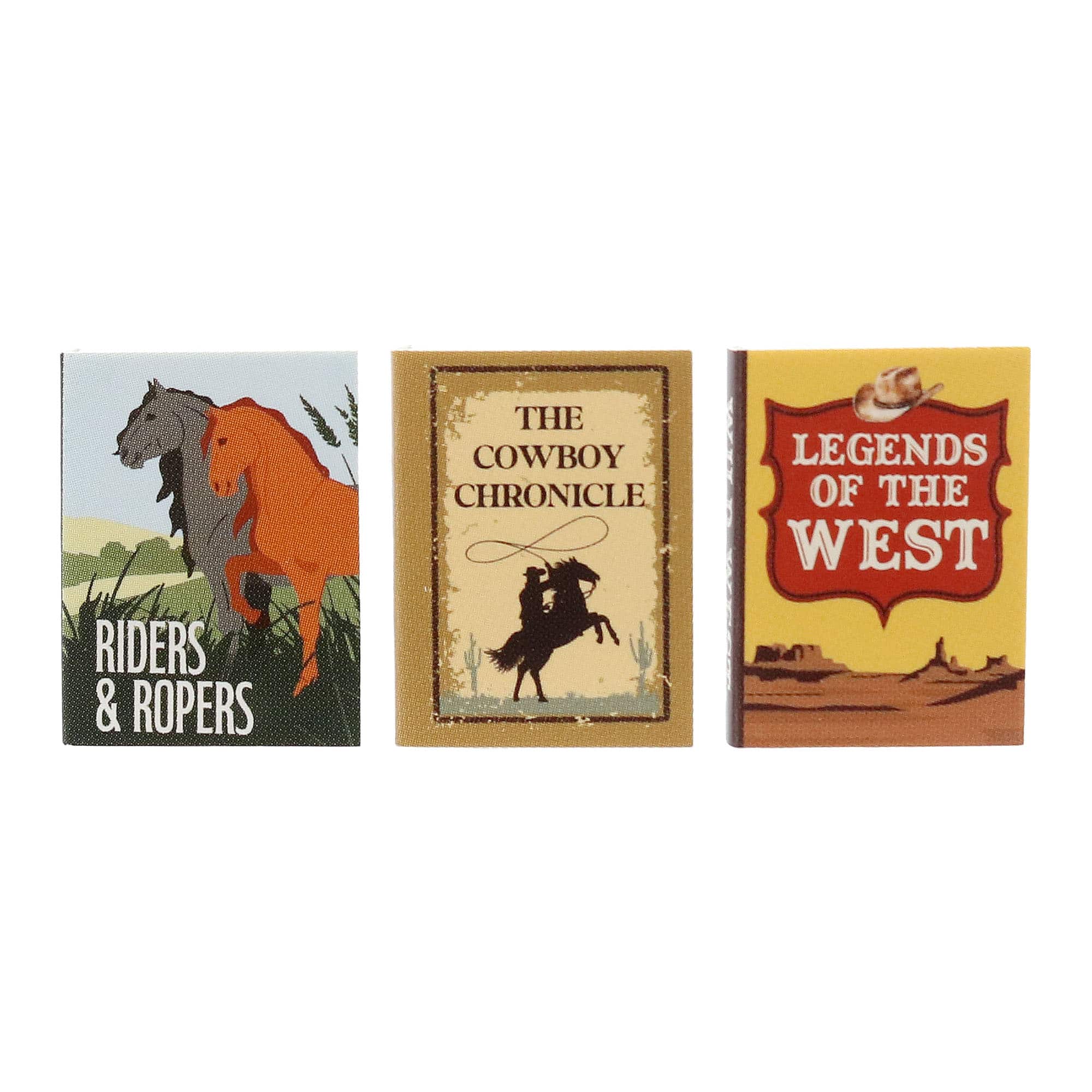 Mini Western Book Decoration Set by Ashland®