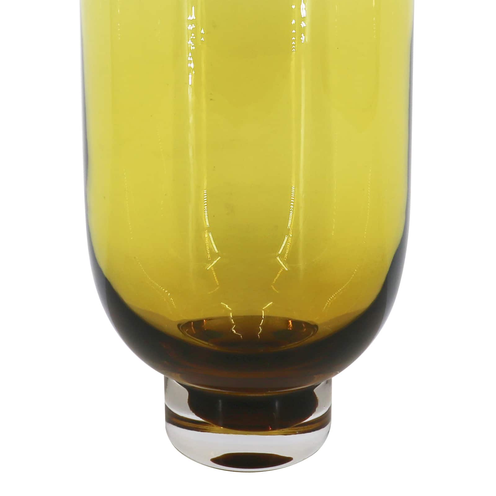 Jonathan Adler x Michaels 13.5" Tall Yellow Glass Vase