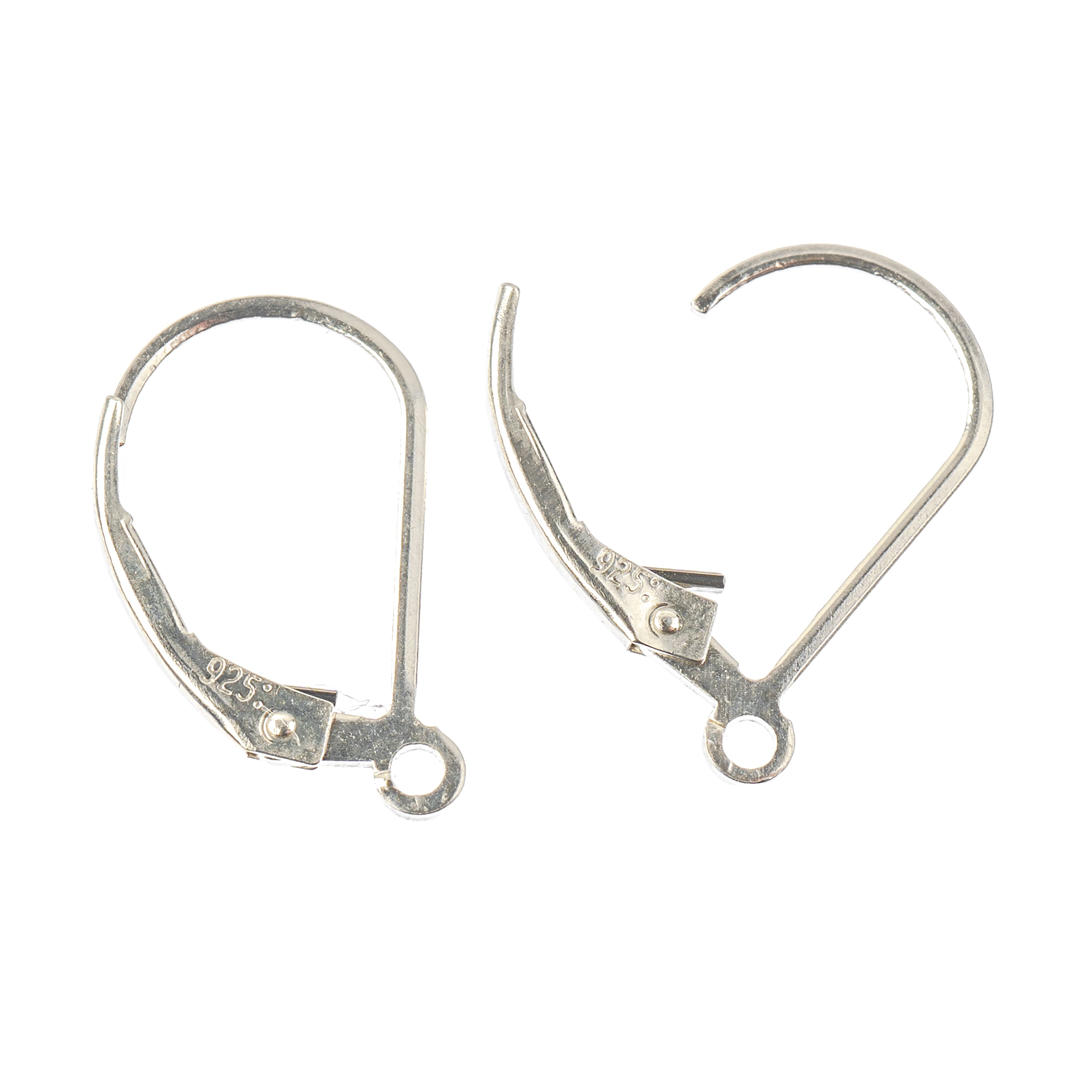 12 Packs: 2 ct. (24 total) 14mm Sterling Silver Lever Backs by Bead Landing™