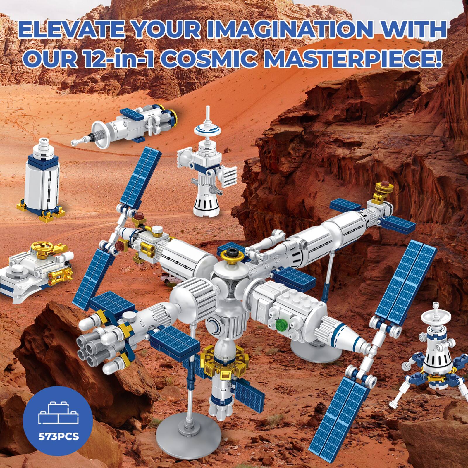 Contixo BK07 Aerospace Series Space Station Building Block Set