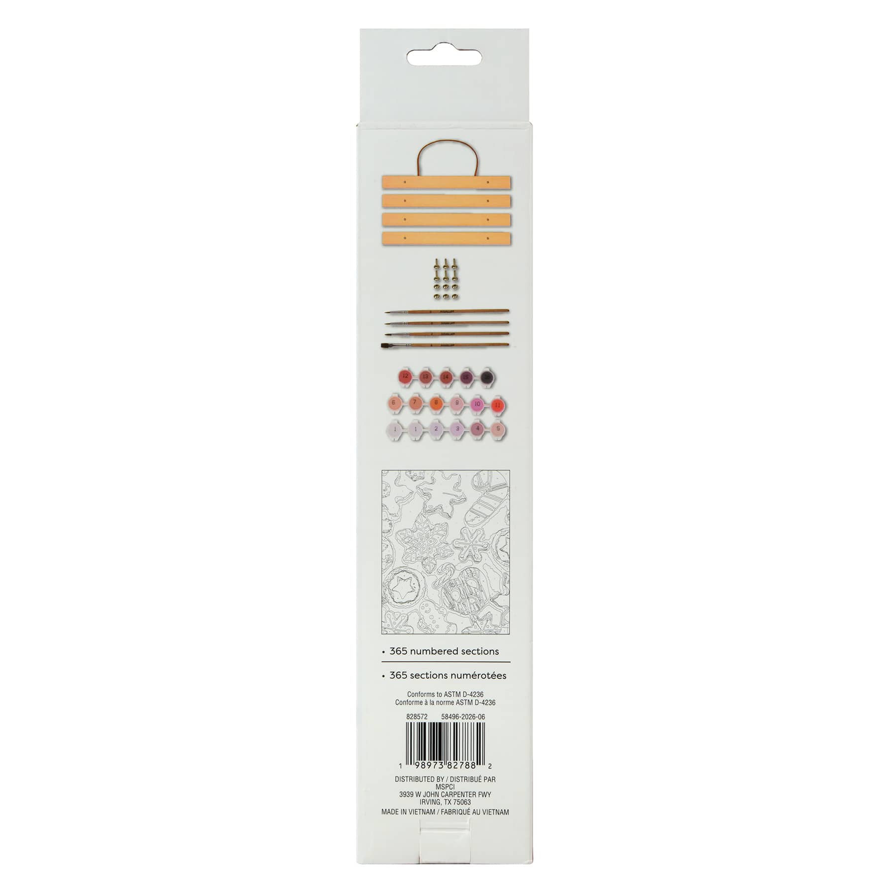 11" x 14" Baked Treats Paint-by-Number Kit by Artist's Loft®