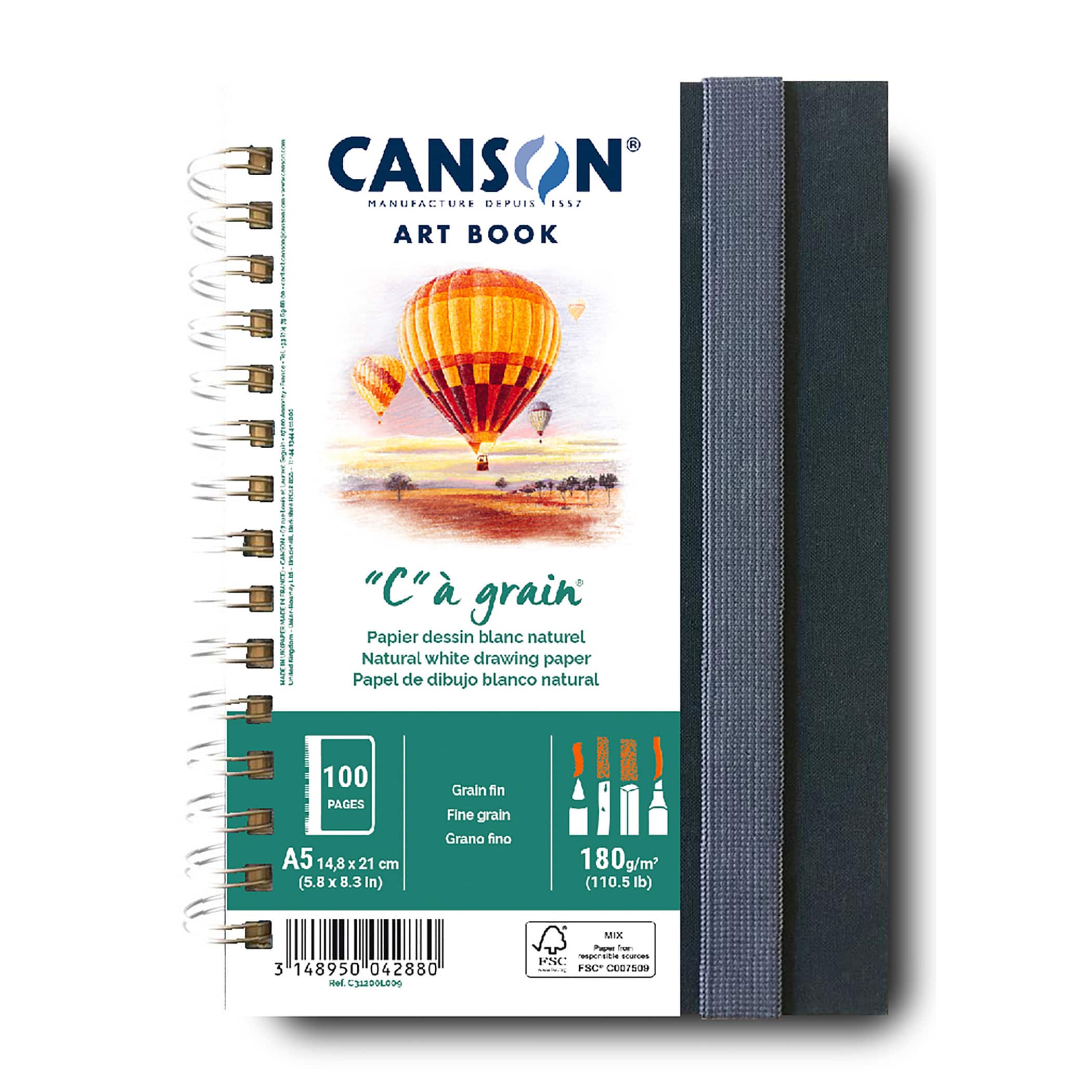 Canson® Artist Series C à Grain Drawing Art Book