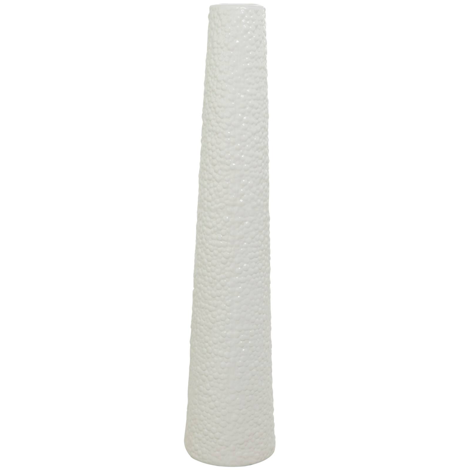 Modern Ceramic Vase with Bubble Texture