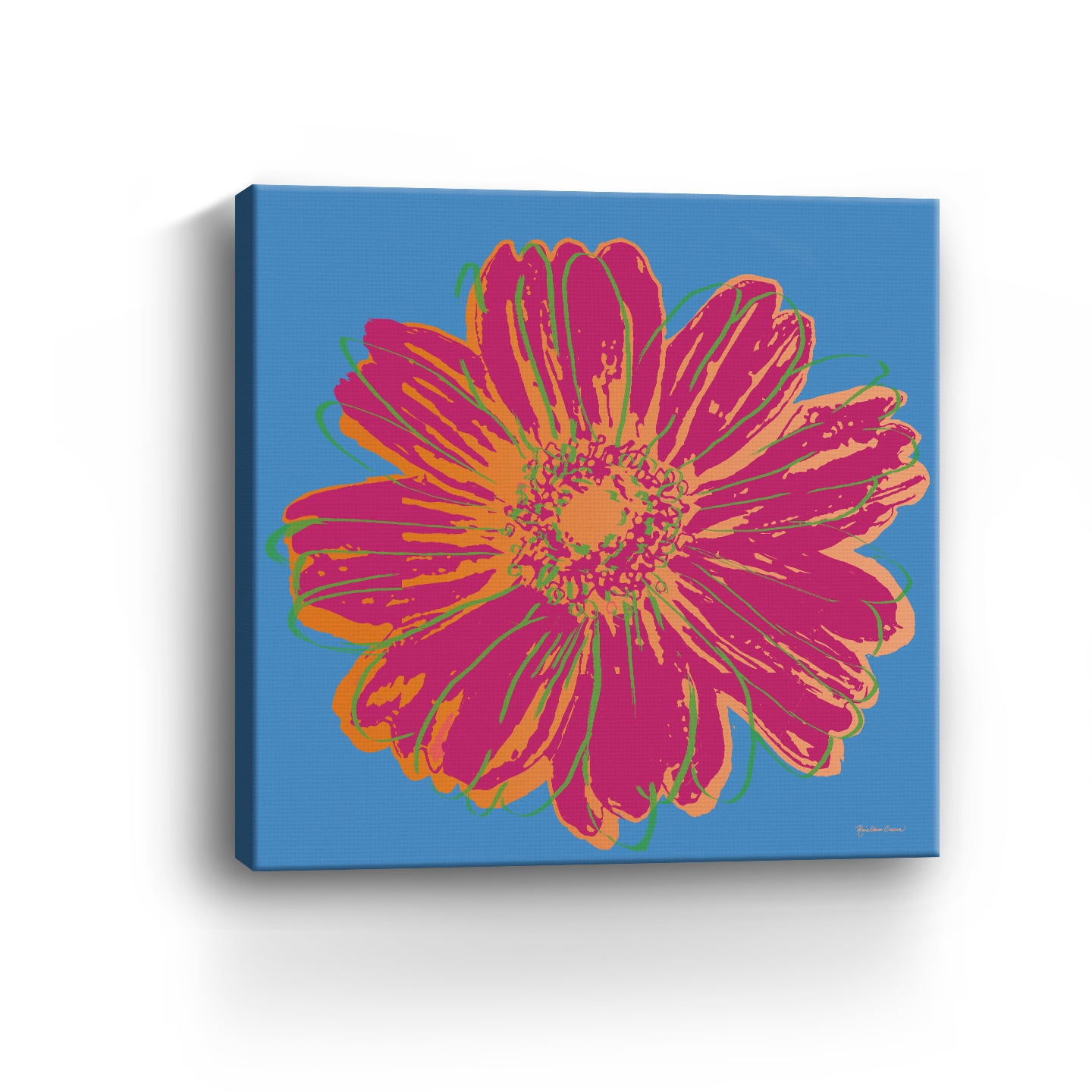 Flower Pop Art I Canvas Giclee