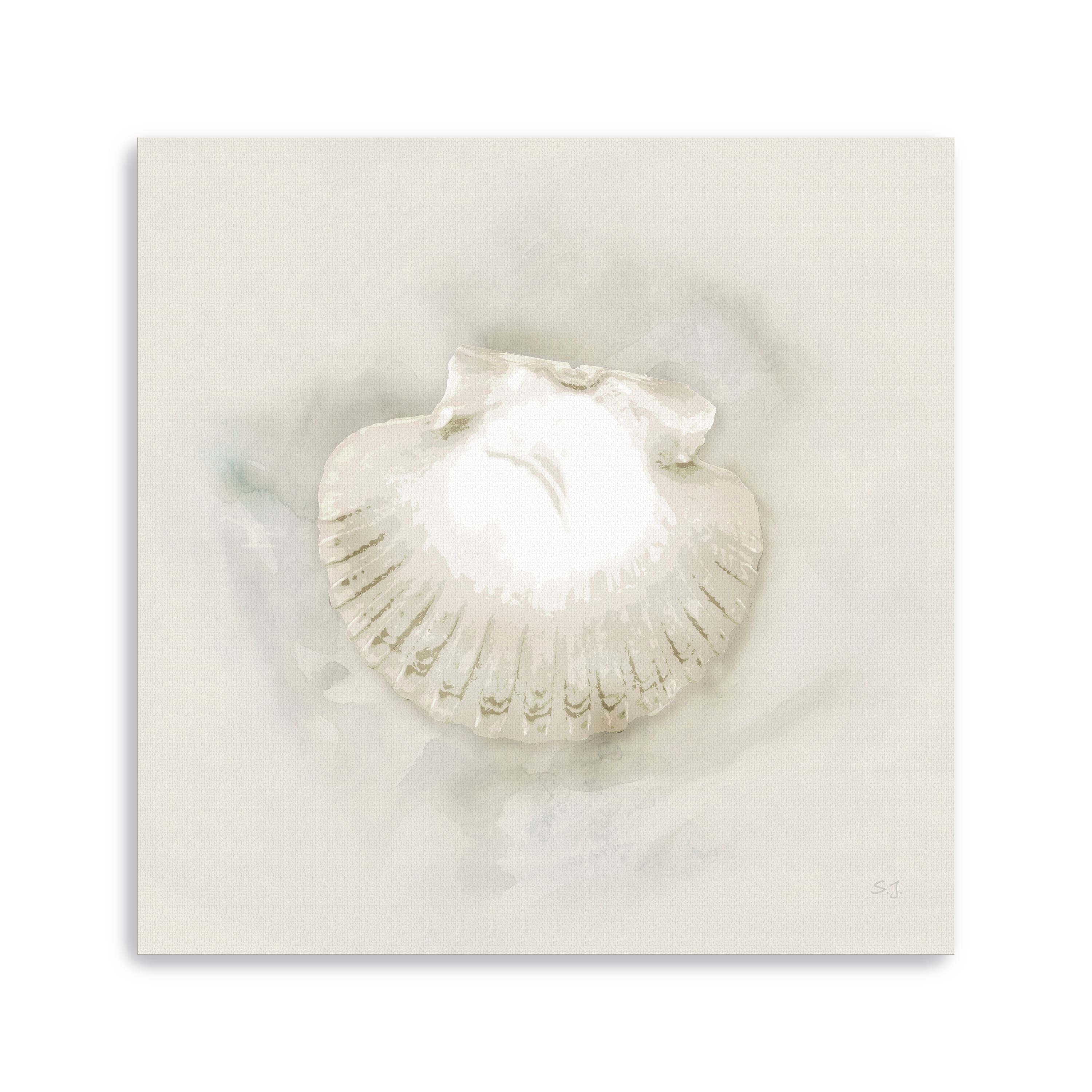 Soft Sand and Shell II Canvas Giclee