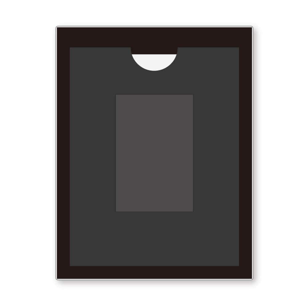 2.5" x 3.5" Black, Gold & White Stars 2026 Magnetic Frame, Graduation by Ashland®