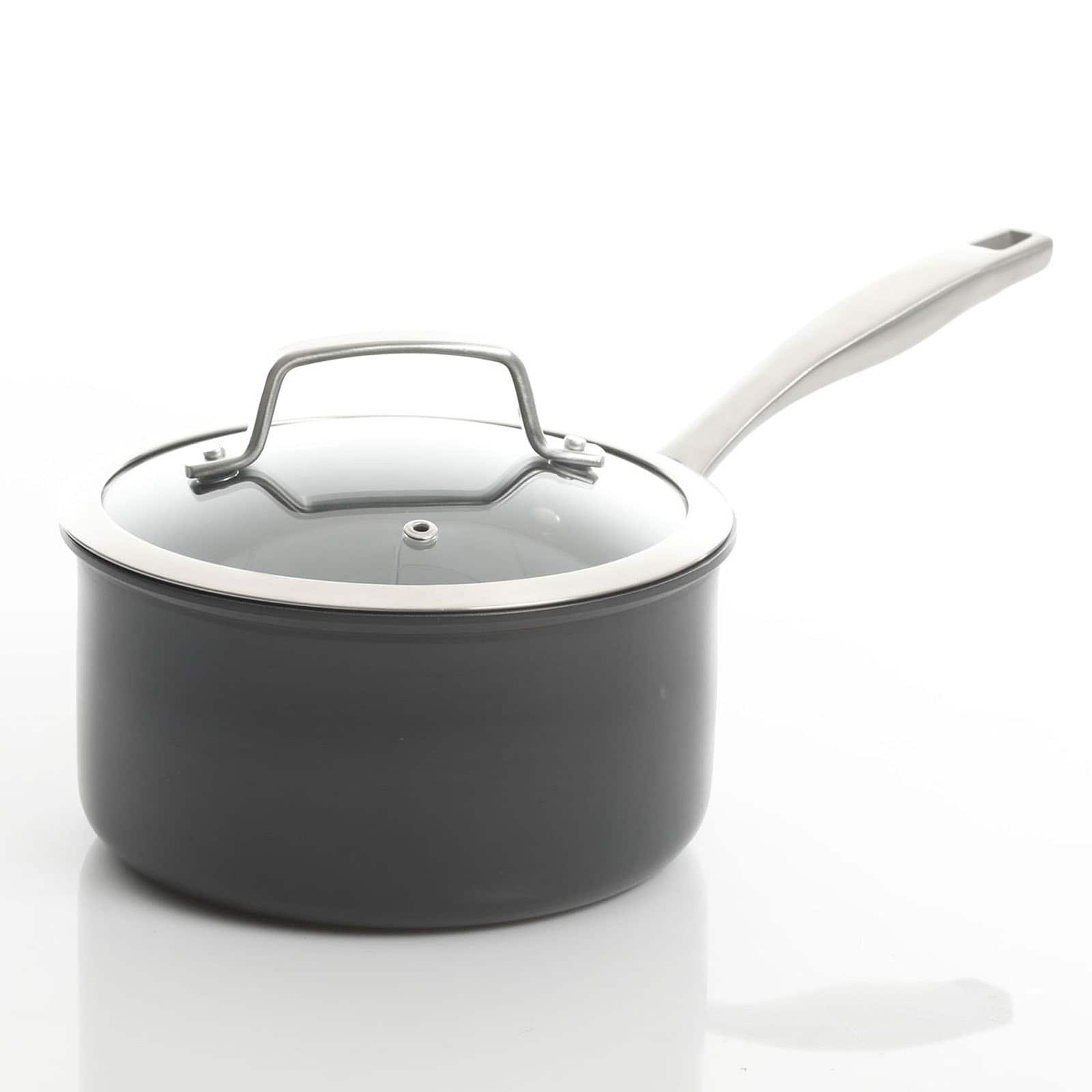 Kenmore® Pro Arbor Heights 10-Piece Black Nonstick Aluminum Cookware Set