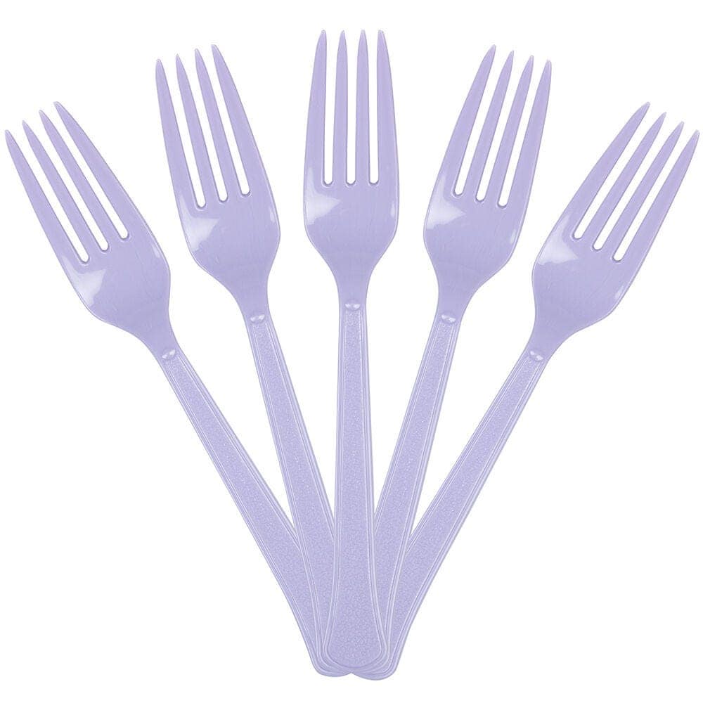 JAM Paper Premium Utensils Plastic Forks Party Pack, 48ct.