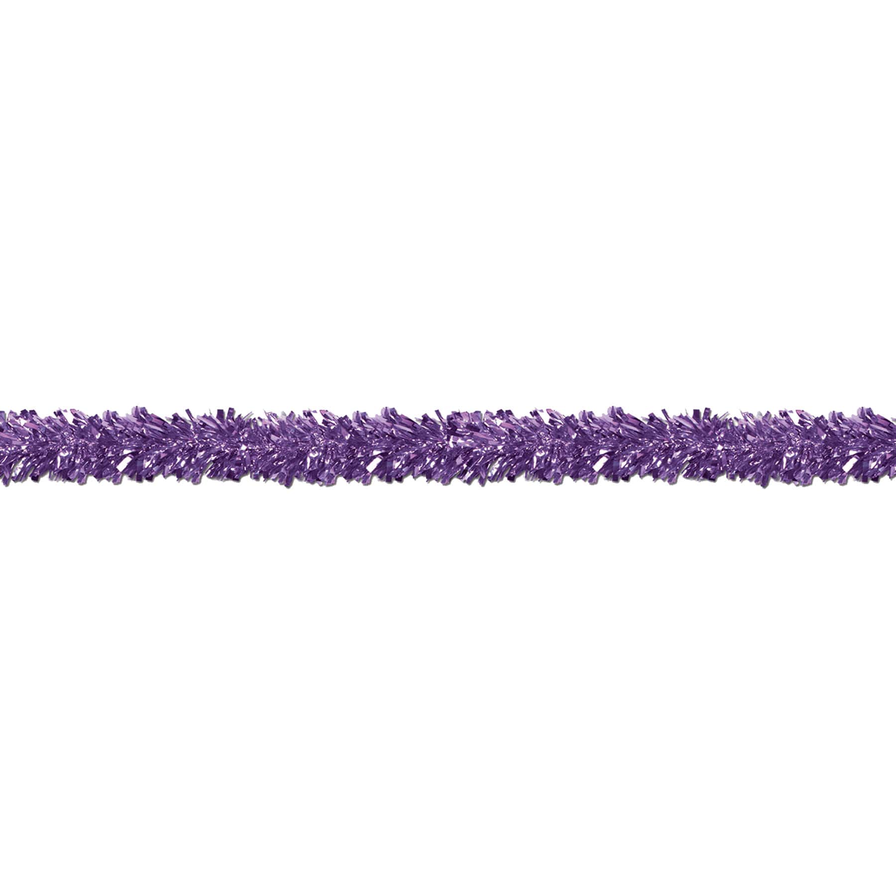 Beistle 15ft. Purple 6-Ply Metallic Festooning Garland