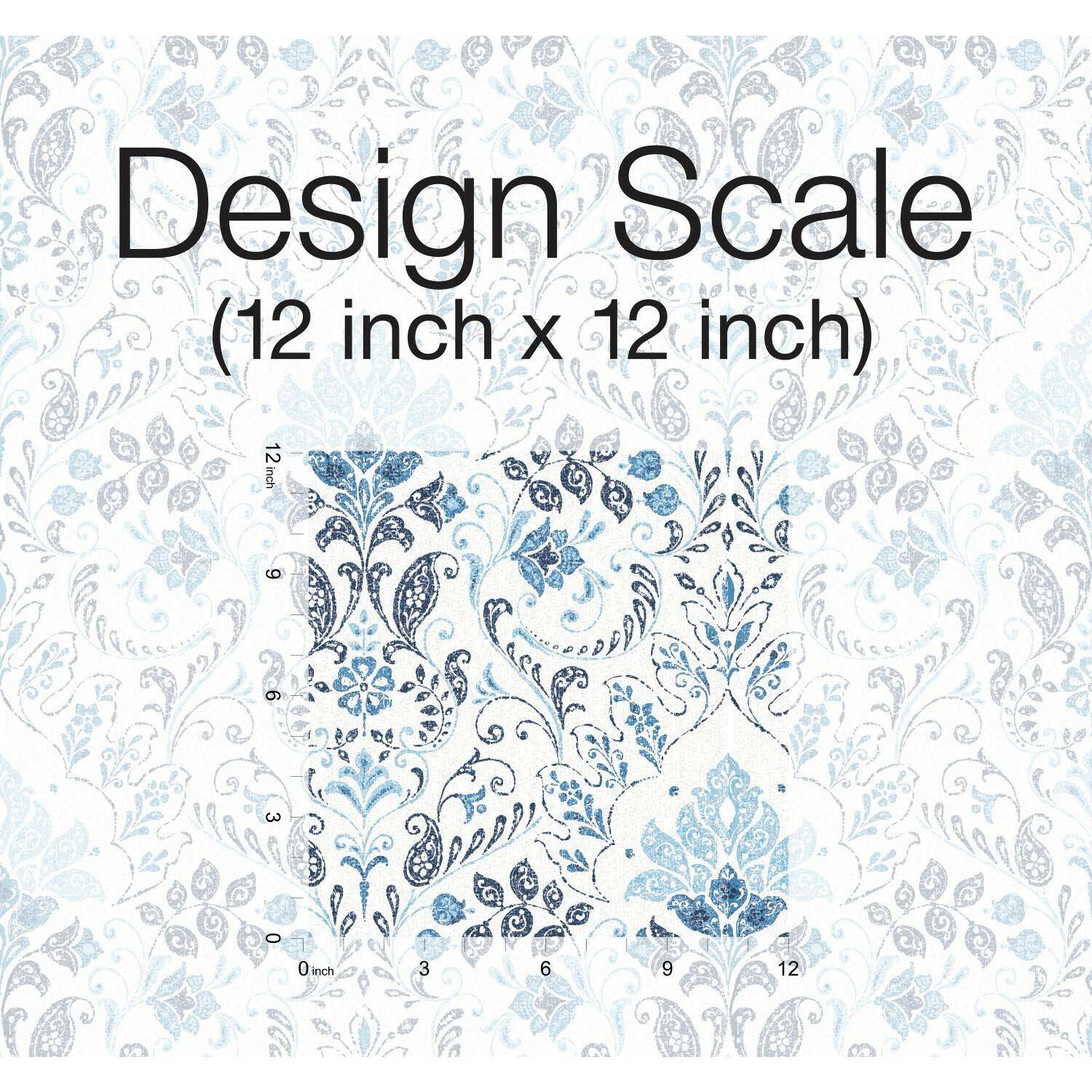 RoomMates Persian Damask Peel & Stick Wallpaper