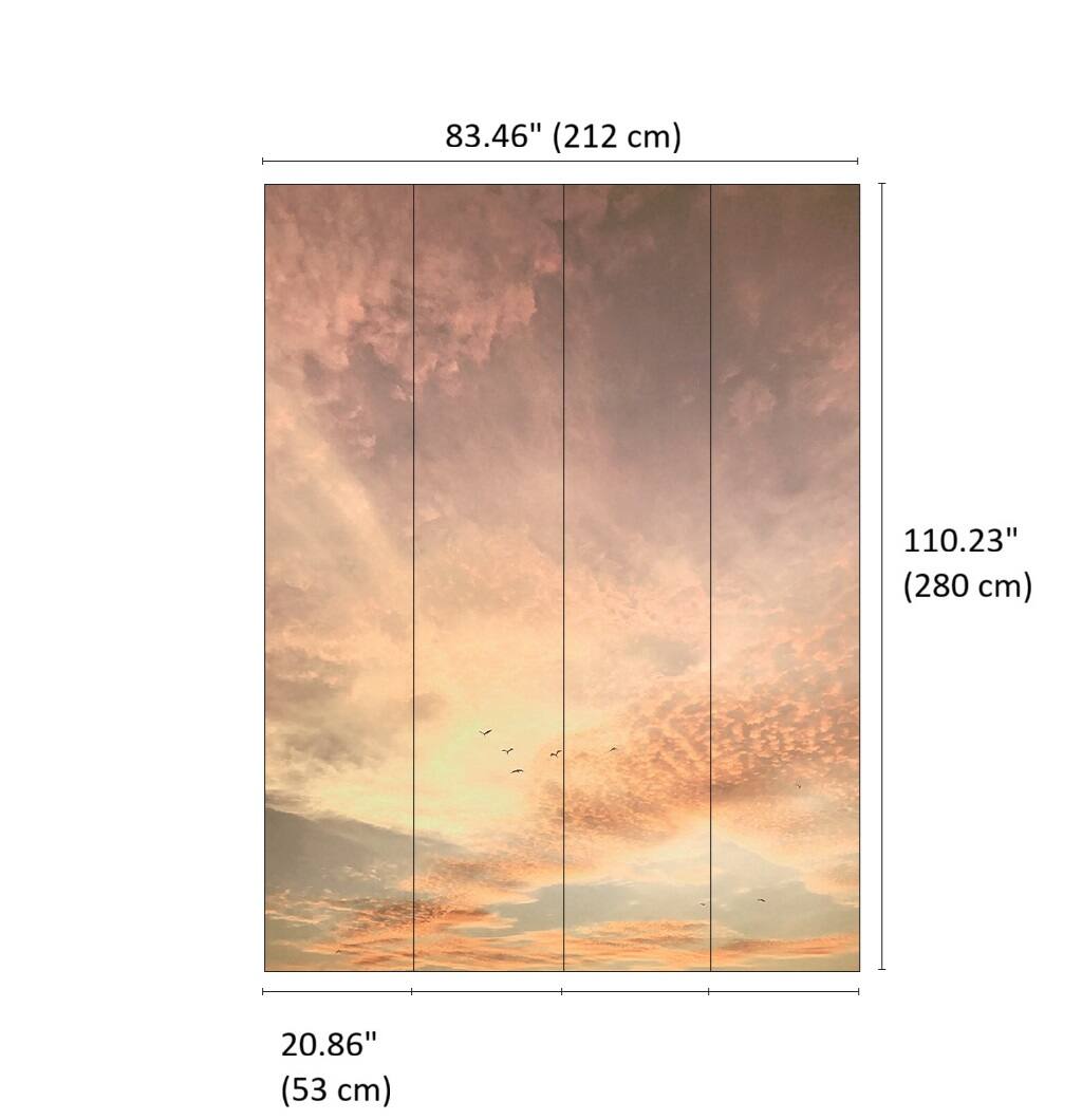 Designs Direct Skyward Glow Wall Mural