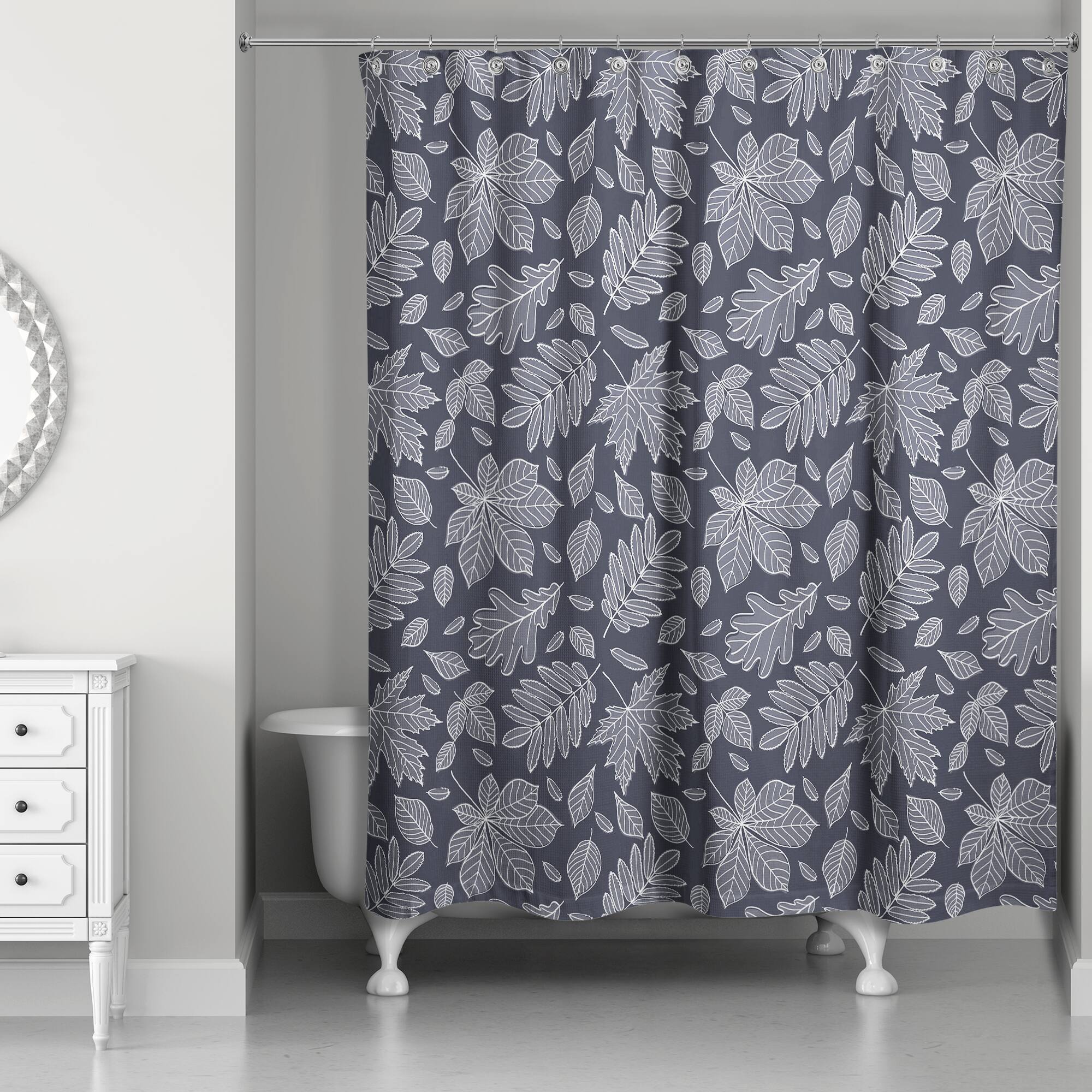 Leaves Shower Curtain