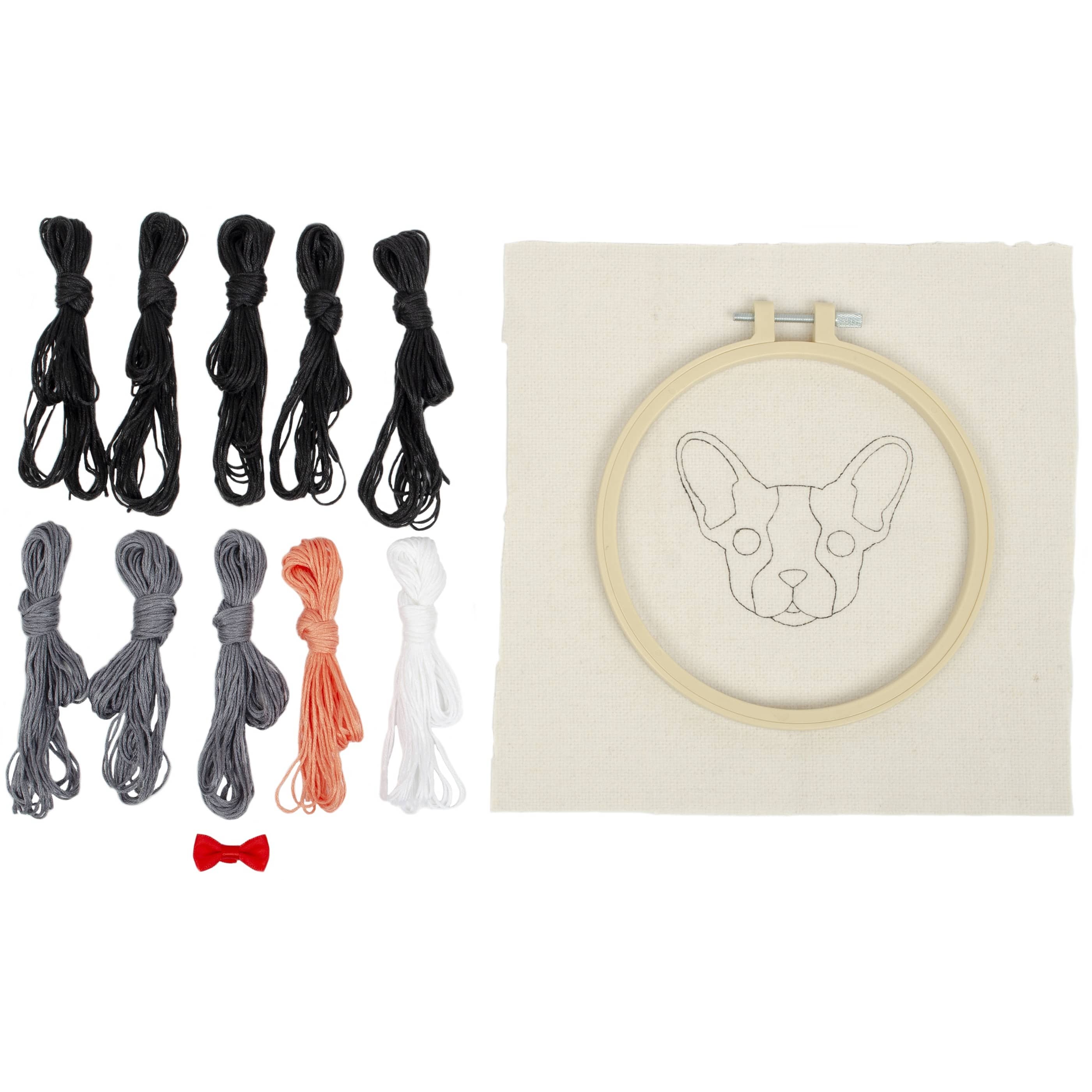 Fabric Editions Needle Creations Bulldog Needle Punch Kit